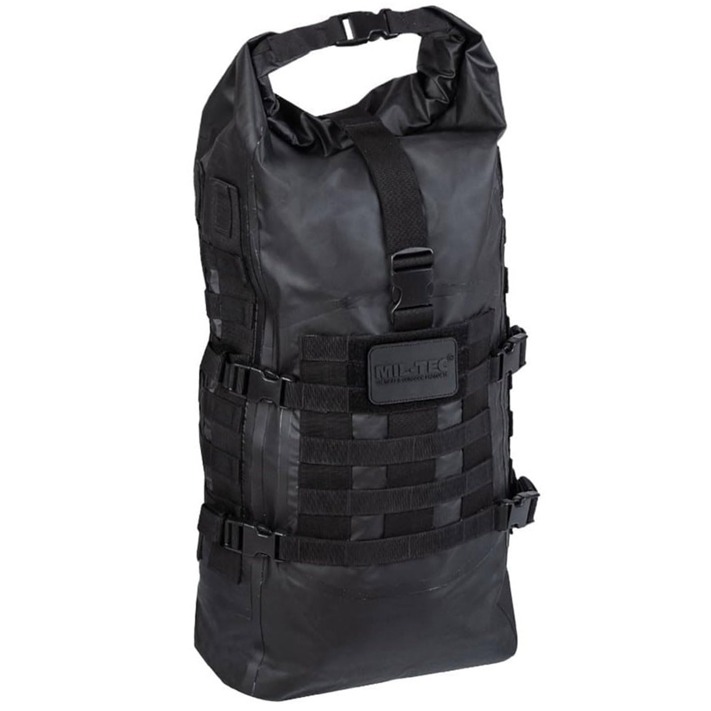 Mil-Tec Unisex 30L Tactical Seals Dry Bag - Waterproof Outdoor MOLLE Backpack with Adjustable Shoulder Straps & Padded Back