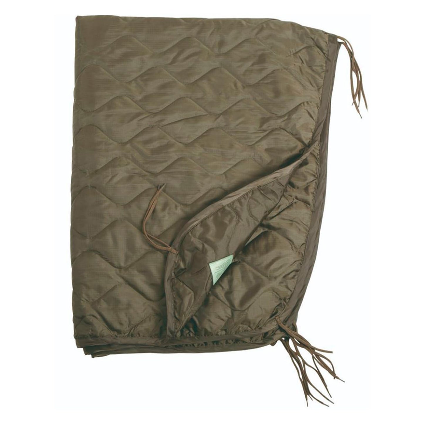 Mil-Tec Ripstop Poncho Liner Olive – Lightweight Outdoor Blanket