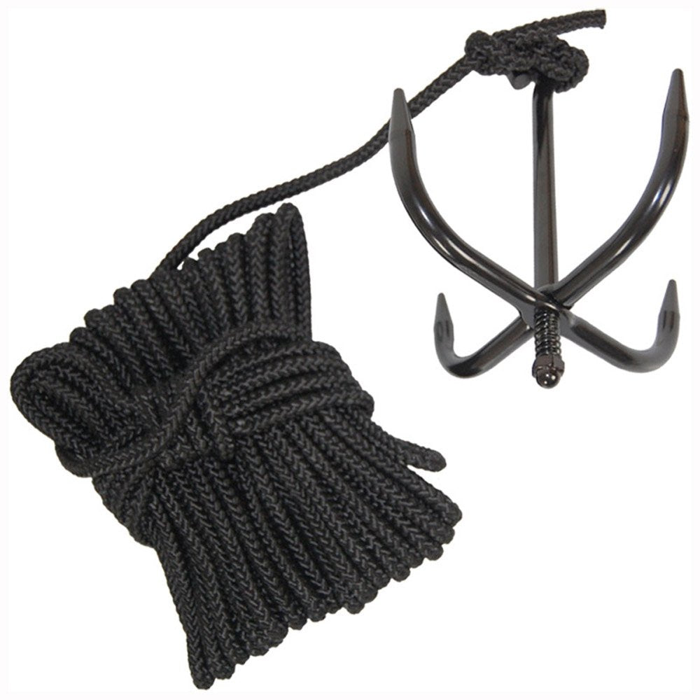 Mil-Tec Folding Ninja Grappling Hook – Tactical Anchor Rope Hook
