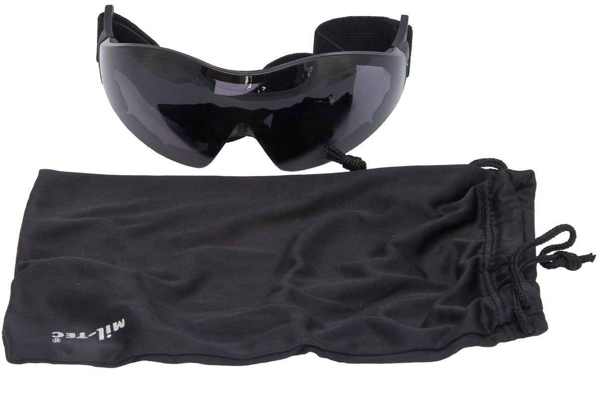 Mil-Tec Para Goggles Smoke – Tactical Military Paratrooper Eye Protection