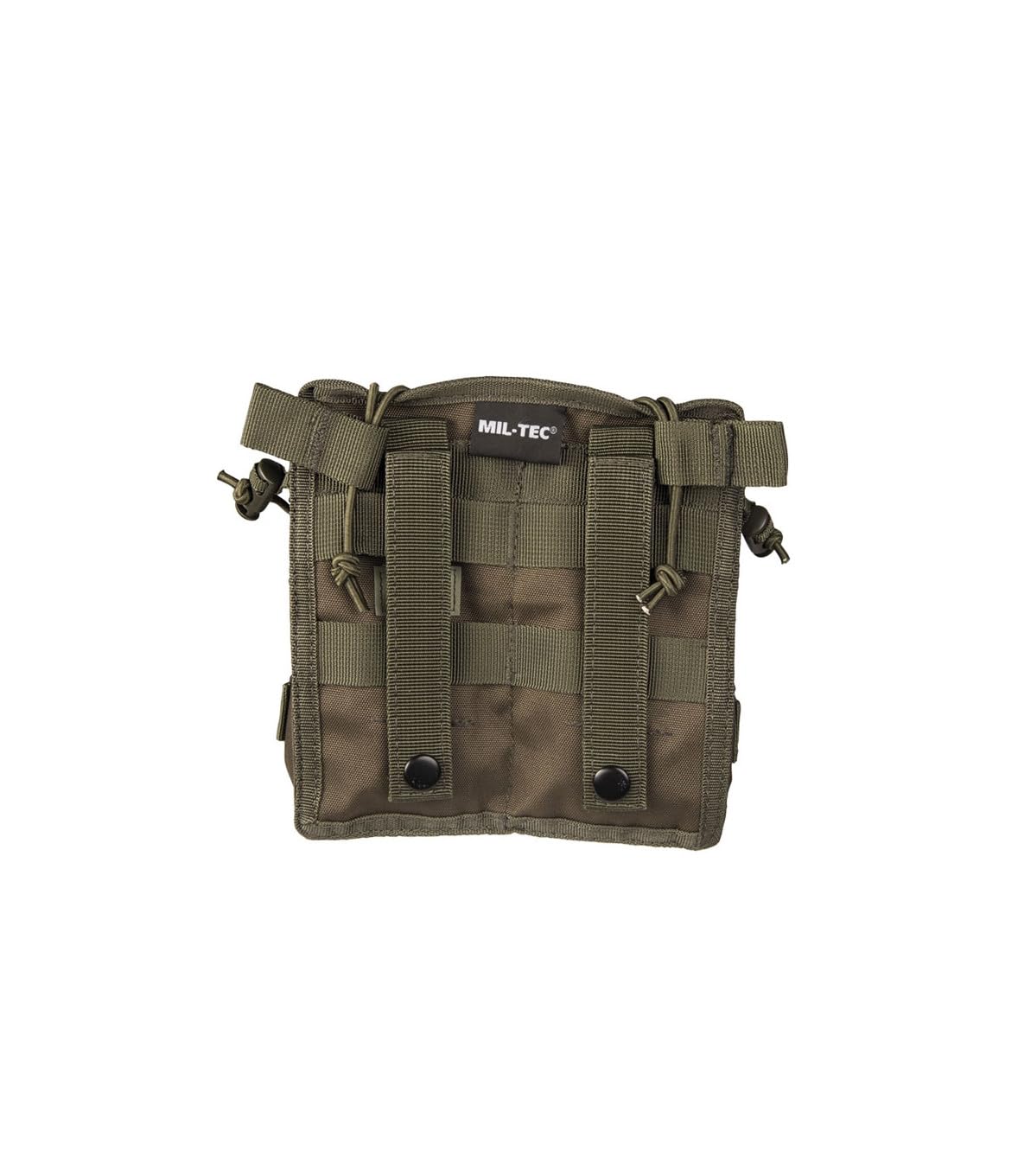Mil-Tec Double Mag Pouch Open Top Olive MOLLE Tactical Carrier