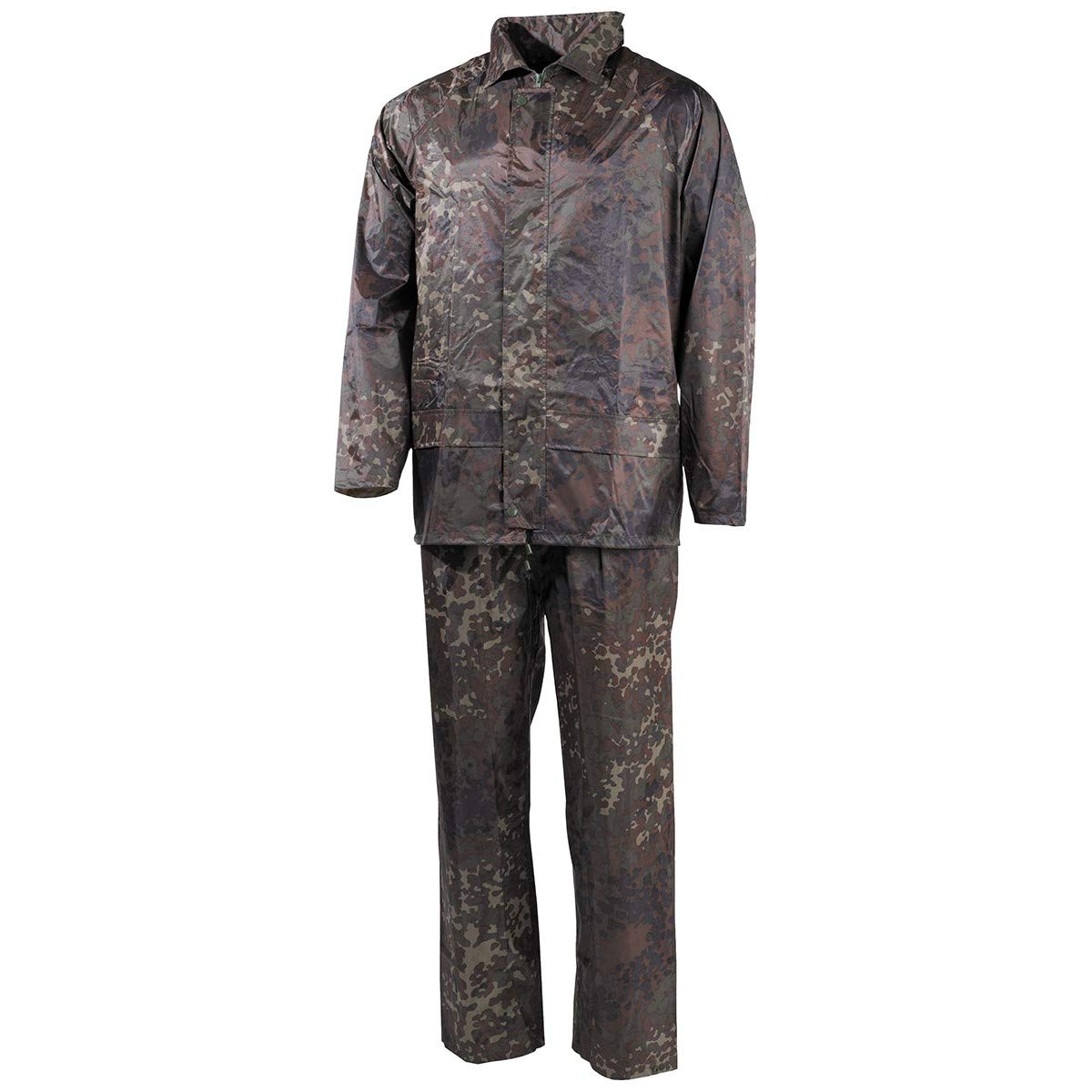 MFH Men's 2-Piece Rain Suit Flecktarn