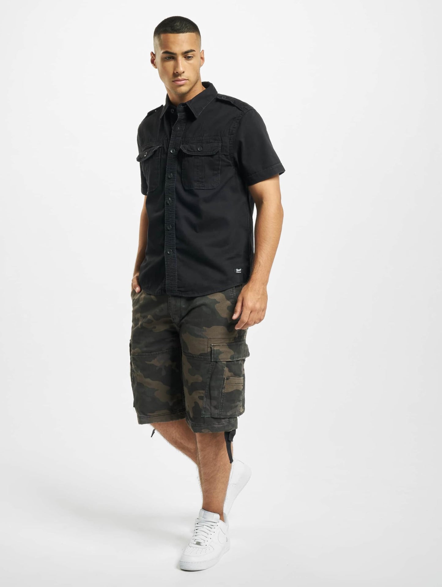Brandit Men's Rugged Shirt Short Sleeve