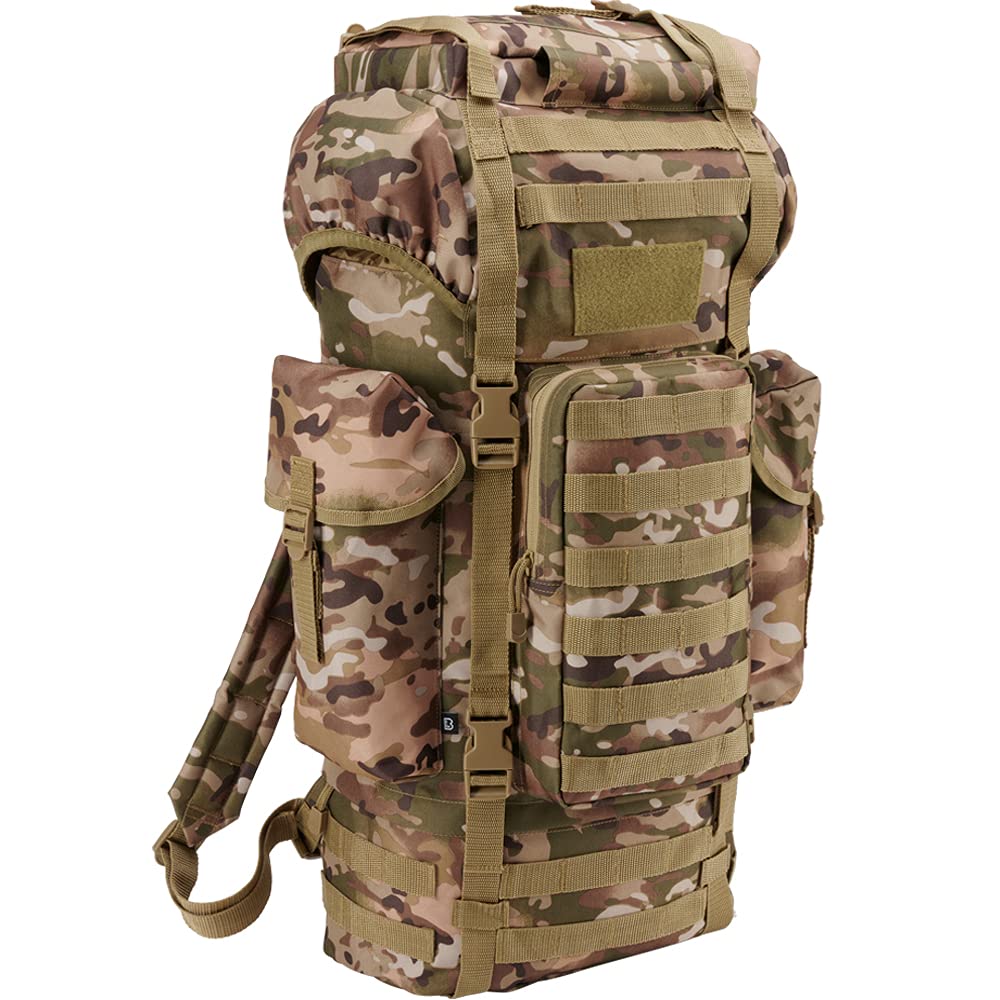 Brandit Classic Backpack – Multicoloured, One Size, Durable Everyday Rucksack