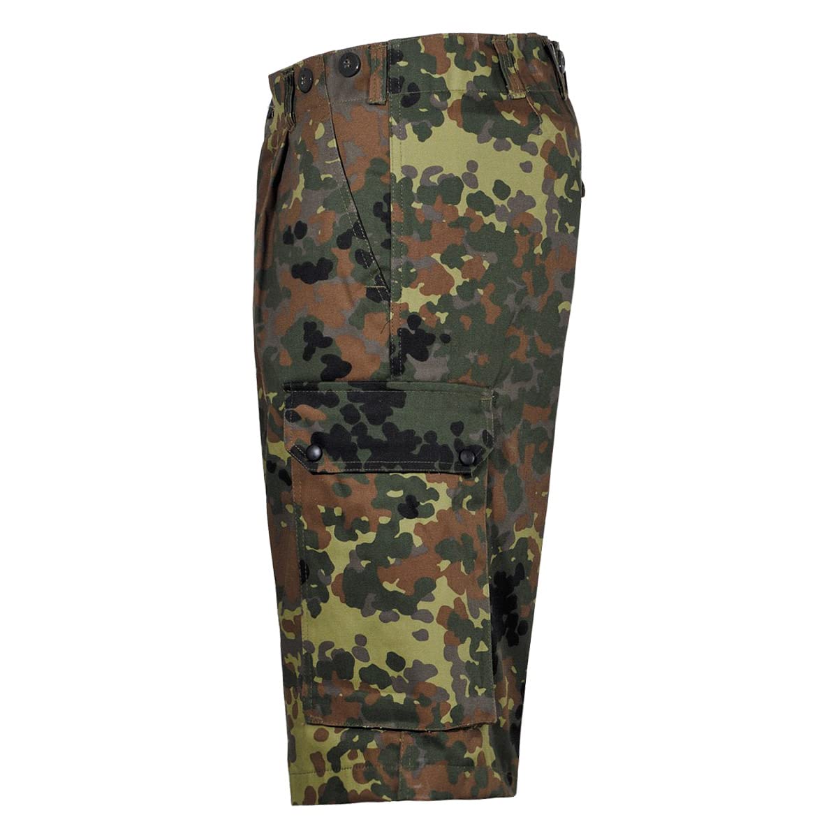 MFH BW Men's Bermuda Shorts Flecktarn Size XL