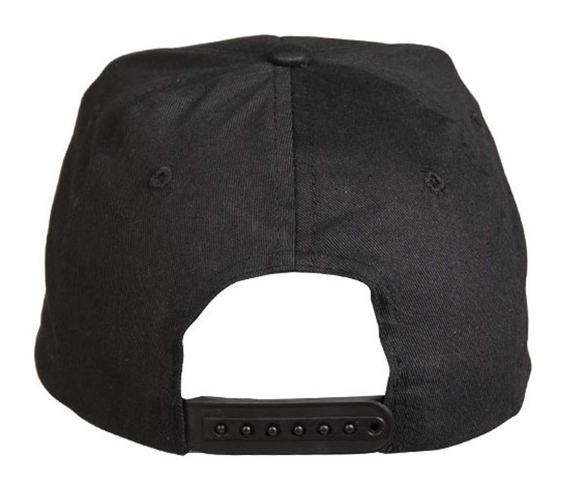 Police Black Tactical Baseball Cap – Security Guard Hat with Embroidered Logo