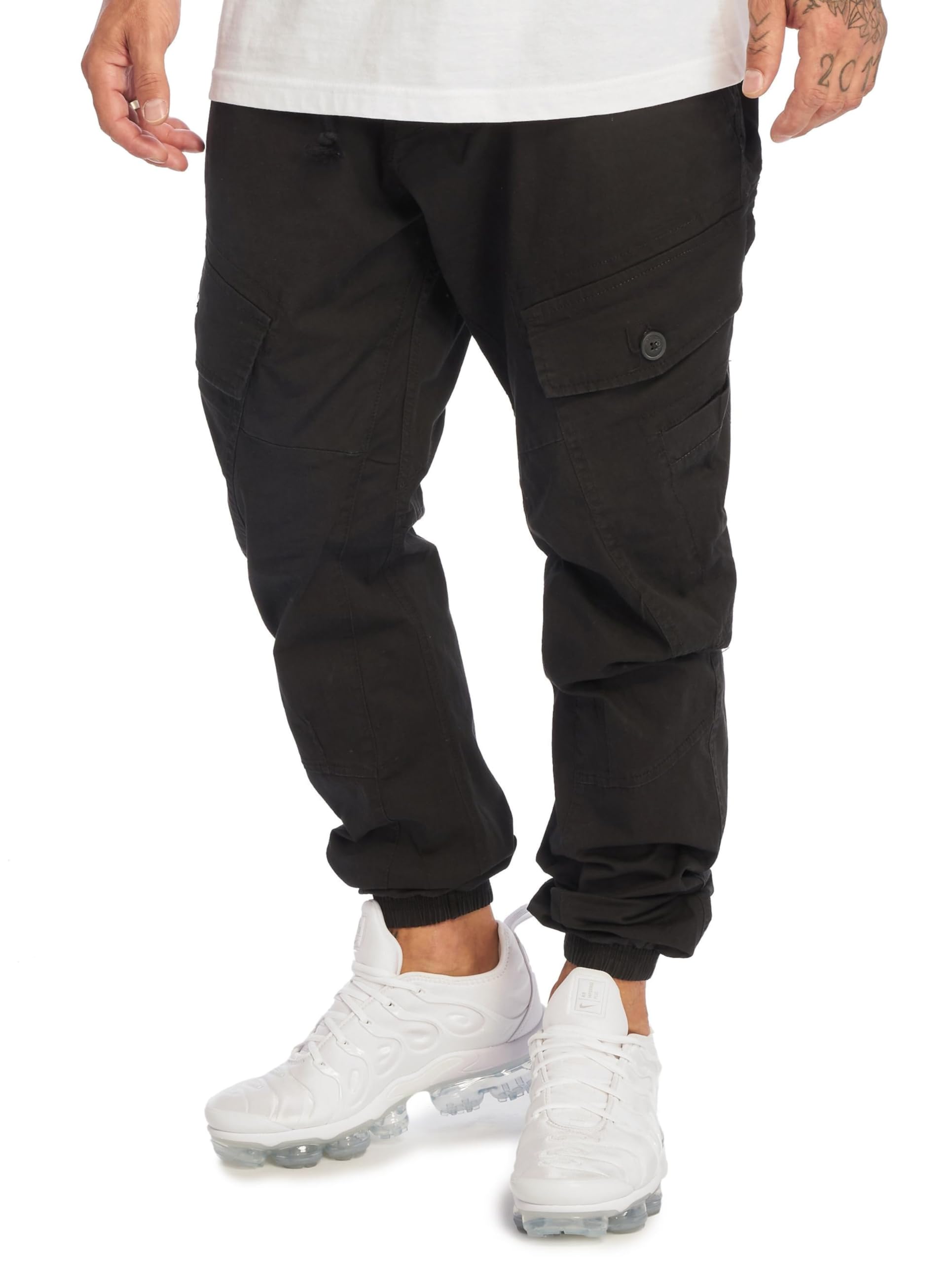Brandit Ray Vintage Trousers Olive – Men’s Casual Cargo Pants