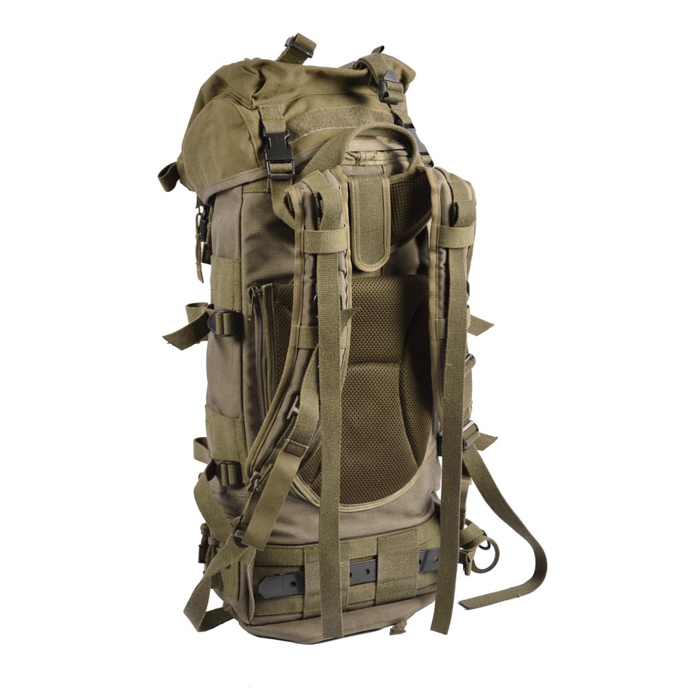 Austrian Army Backpack with Carrying System OD Green Military Surplus Used 40L