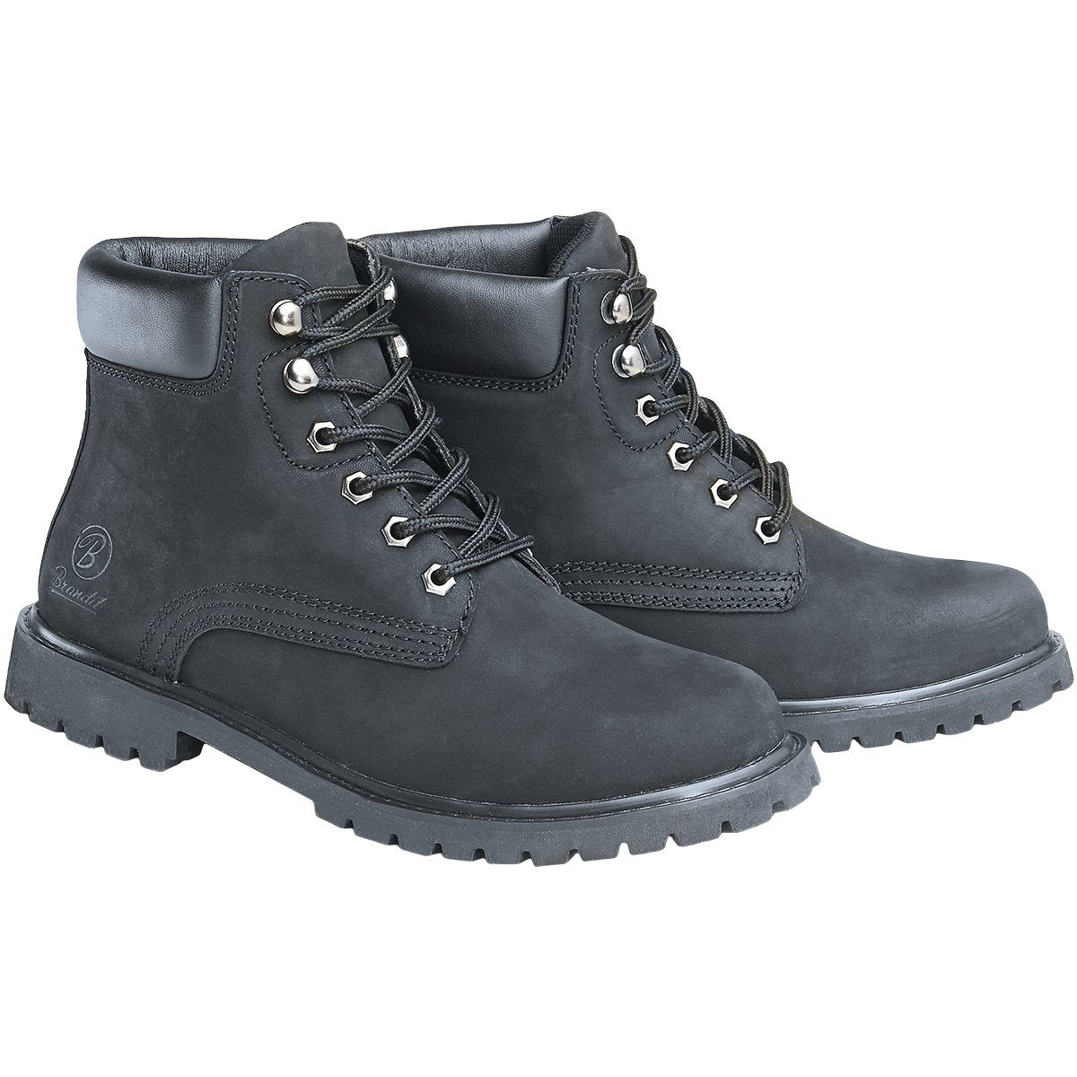 Brandit Men’s Lace-Up Tactical Boots – Durable Military Combat Footwear