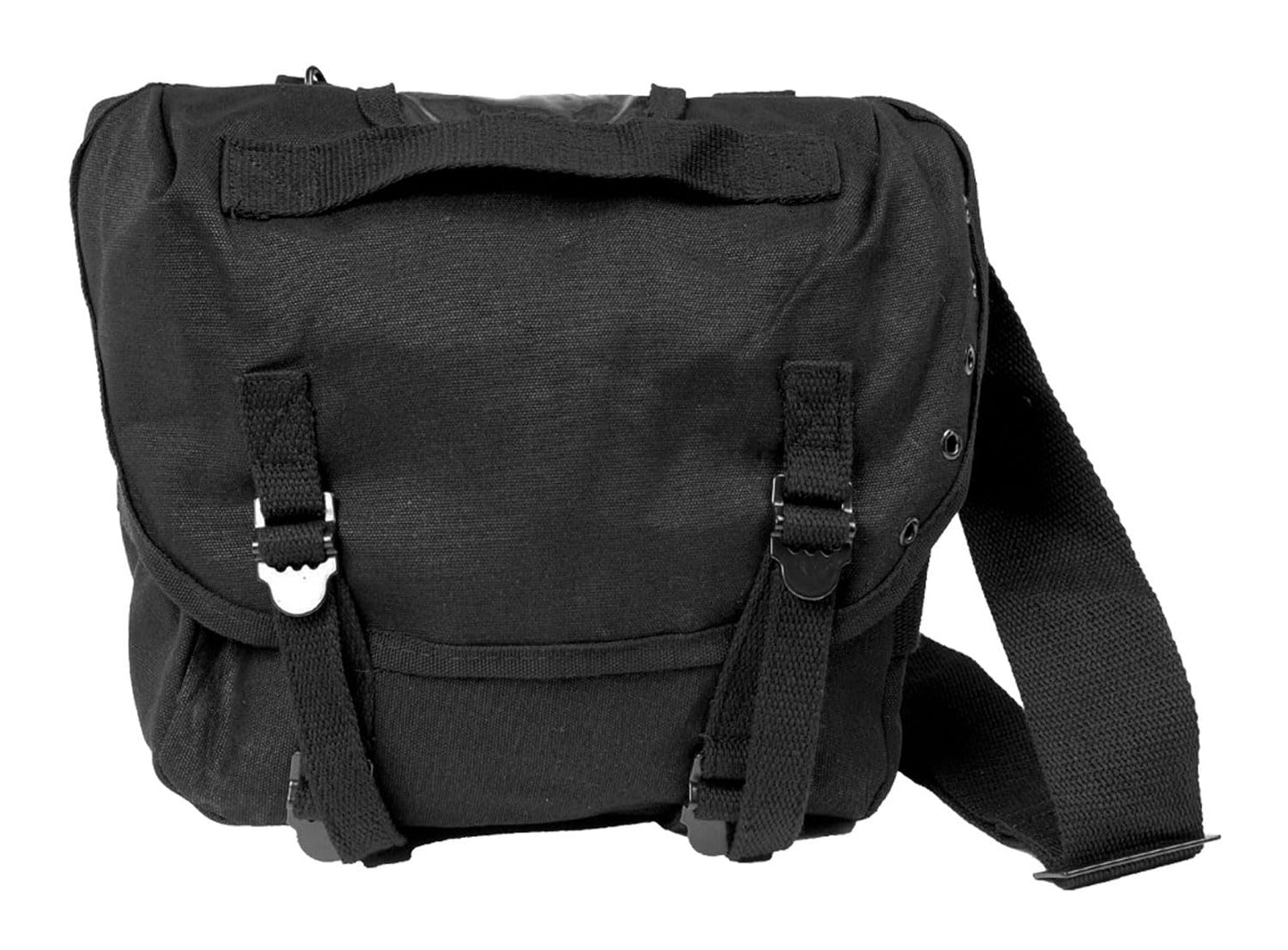 Mil-Tec M67 Combat Pack with Strap – Black Tactical Utility Shoulder Bag