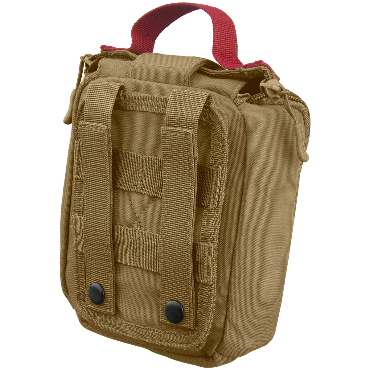 Mil-Tec Individual First Aid Kit Laser Cut Pouch Dark Coyote