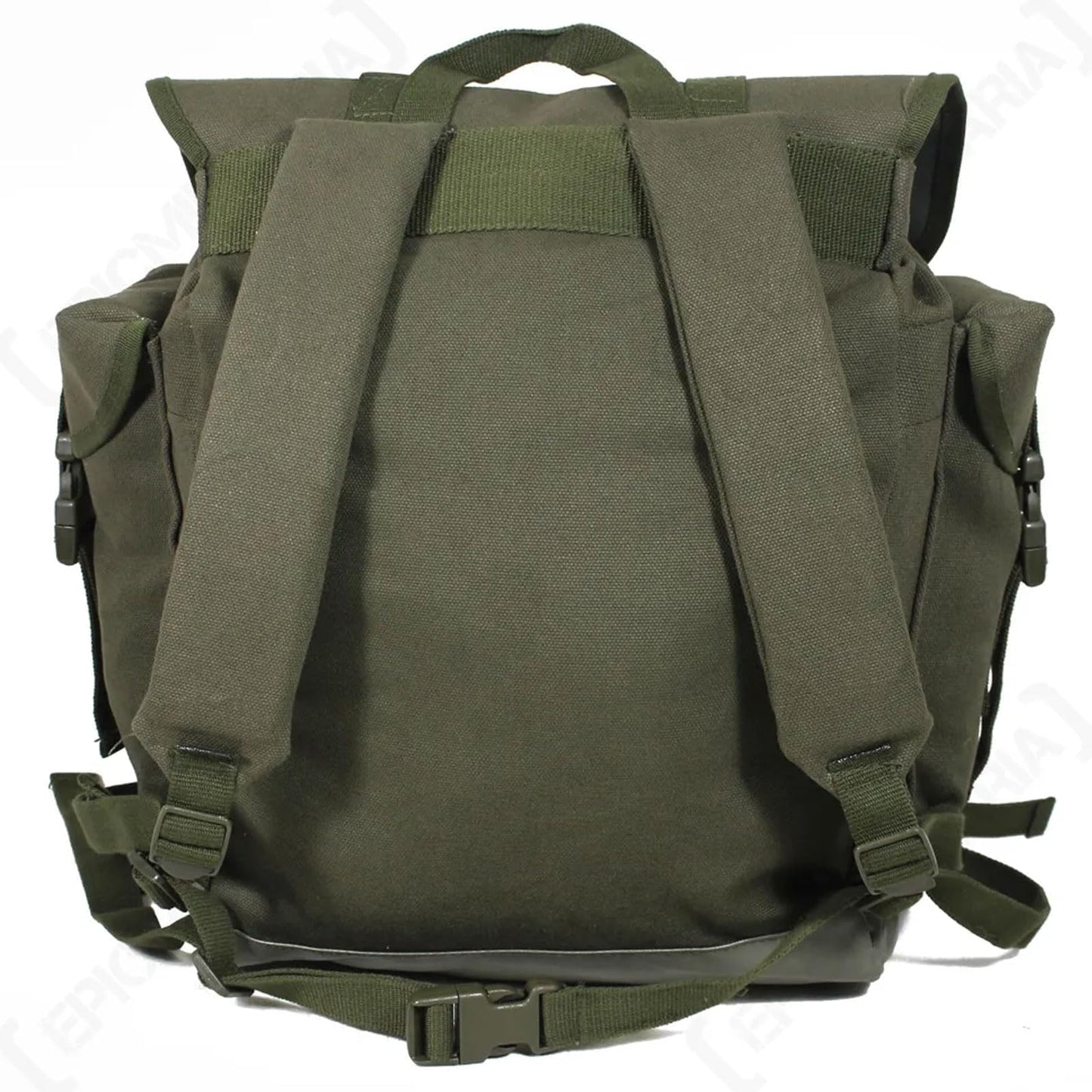 Mil-Tec Unisex Small 25L Olive Drab Mountain Rucksack - Rugged Durable Easy-to-Carry Tactical Outdoor Camping Hiking Backpack with Adjustable Straps & Reinforced Bottom