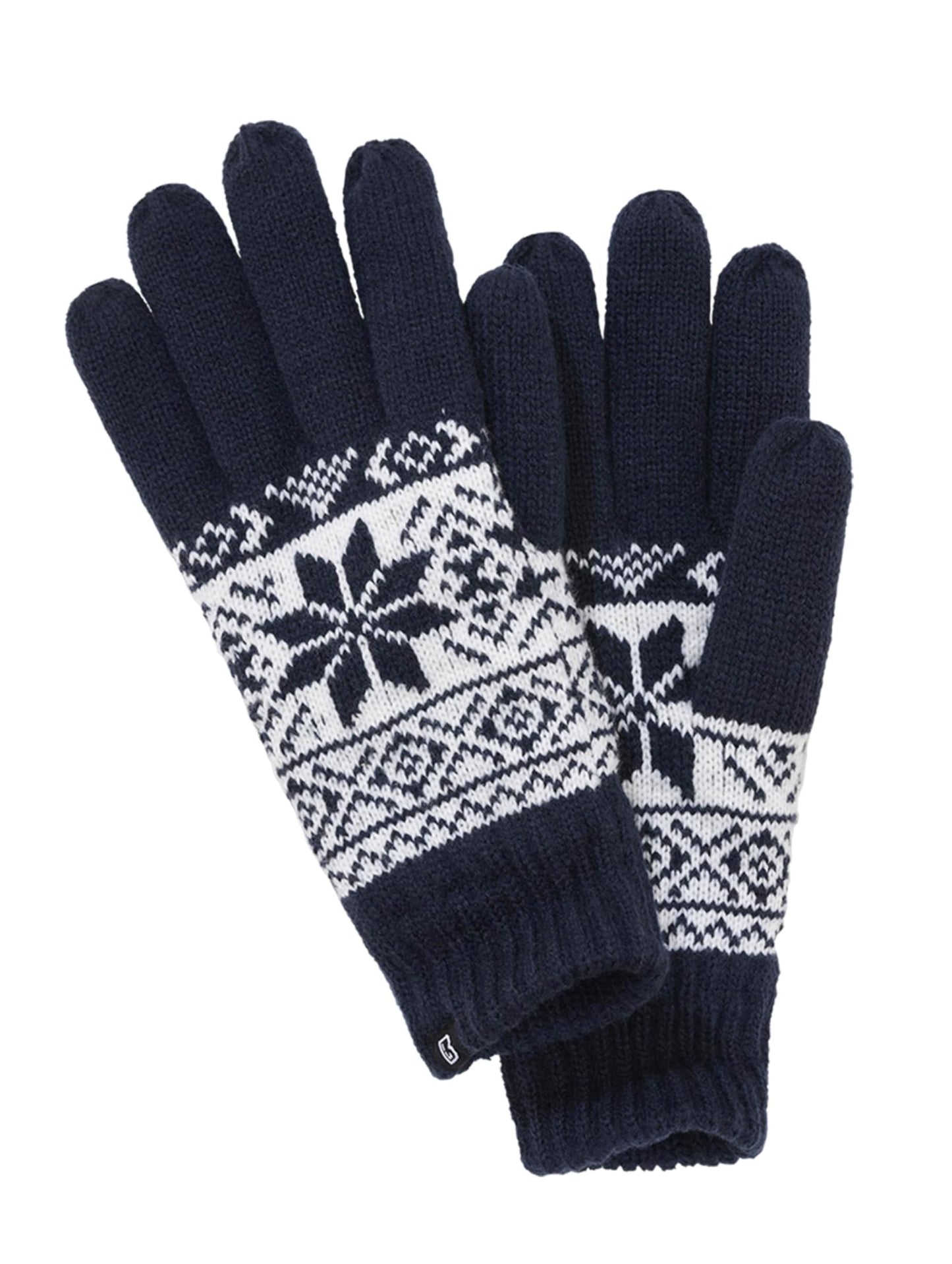 Brandit Unisex Winter Gloves Red/White – Warm Knit Regular Fit Gloves
