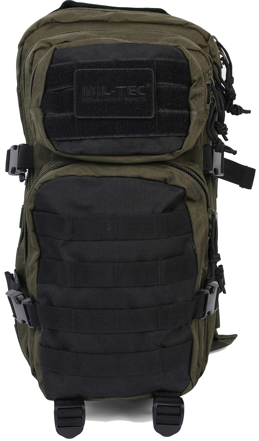 Mil-Tec Ranger Assault Pack - Rugged Durable Lightweight Versatile Tactical Outdoor Camping Hiking Backpack with Adjustable Padded Shoulder Straps & MOLLE Loops