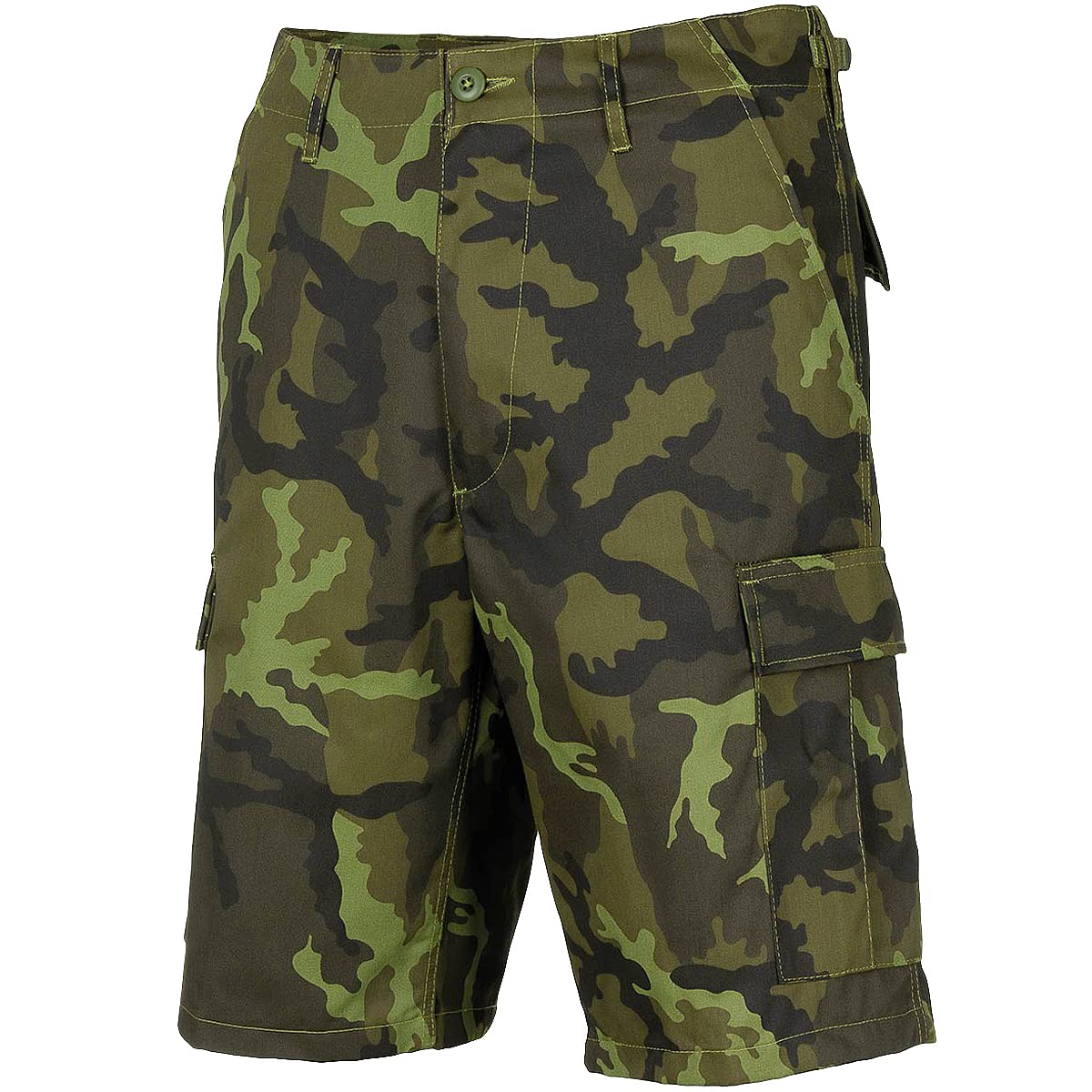 MFH Men's US BDU Bermuda Shorts Czech Woodland