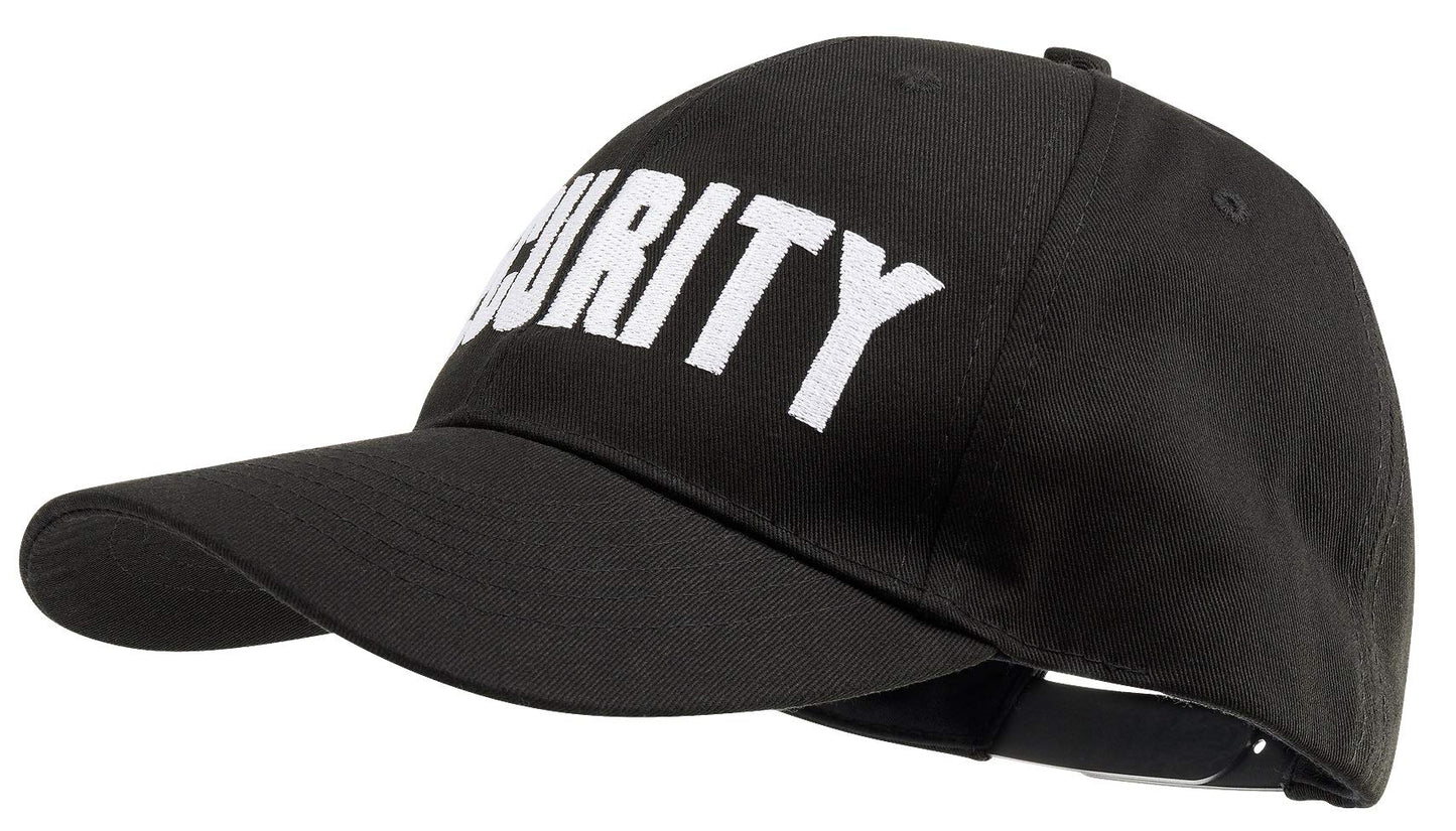 Brandit Security Cap Black – Adjustable Cotton Baseball Hat