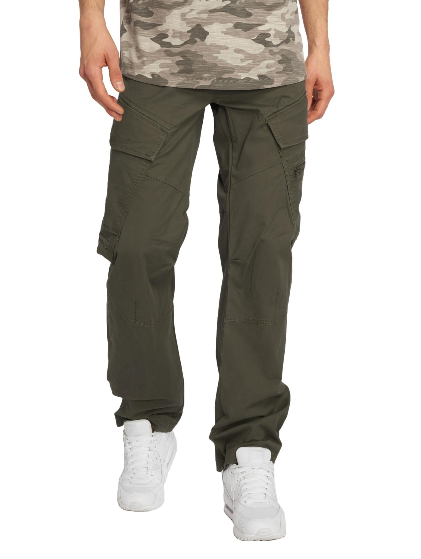 Brandit Men's Adven Slim Fit Trousers Olive