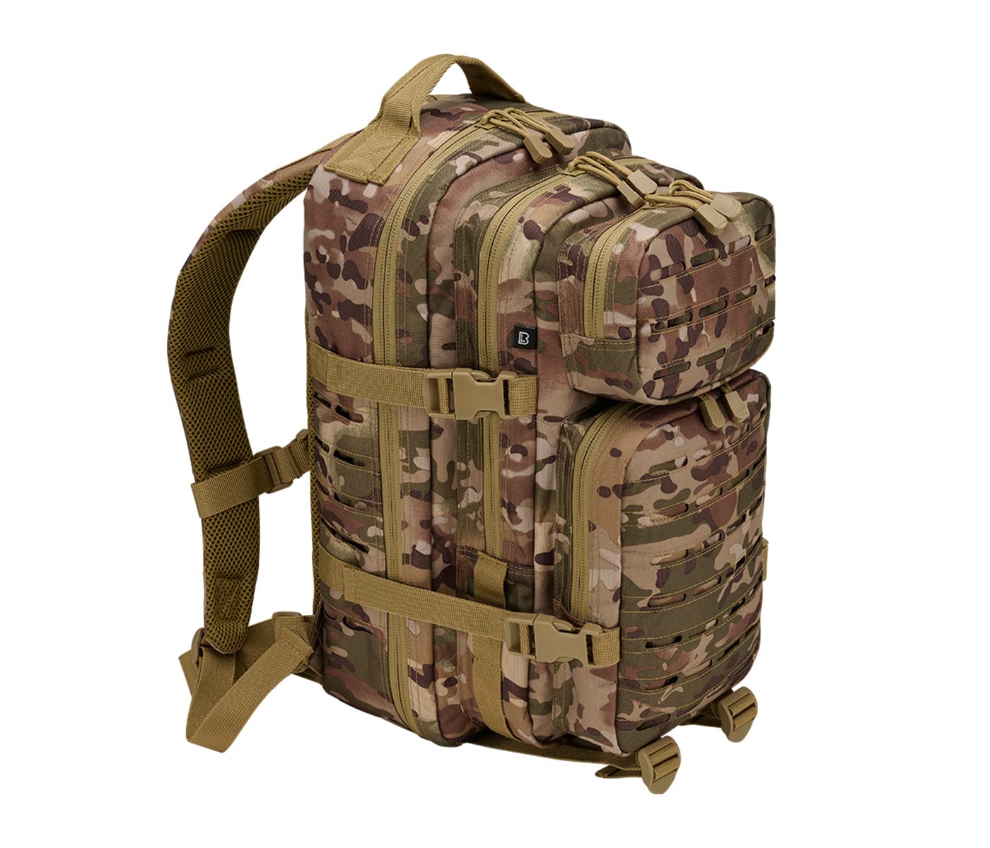 Brandit Unisex US Cooper Lasercut Medium Backpack Bag, Tactical Camo, Tactical Camo, Einheitsgröße