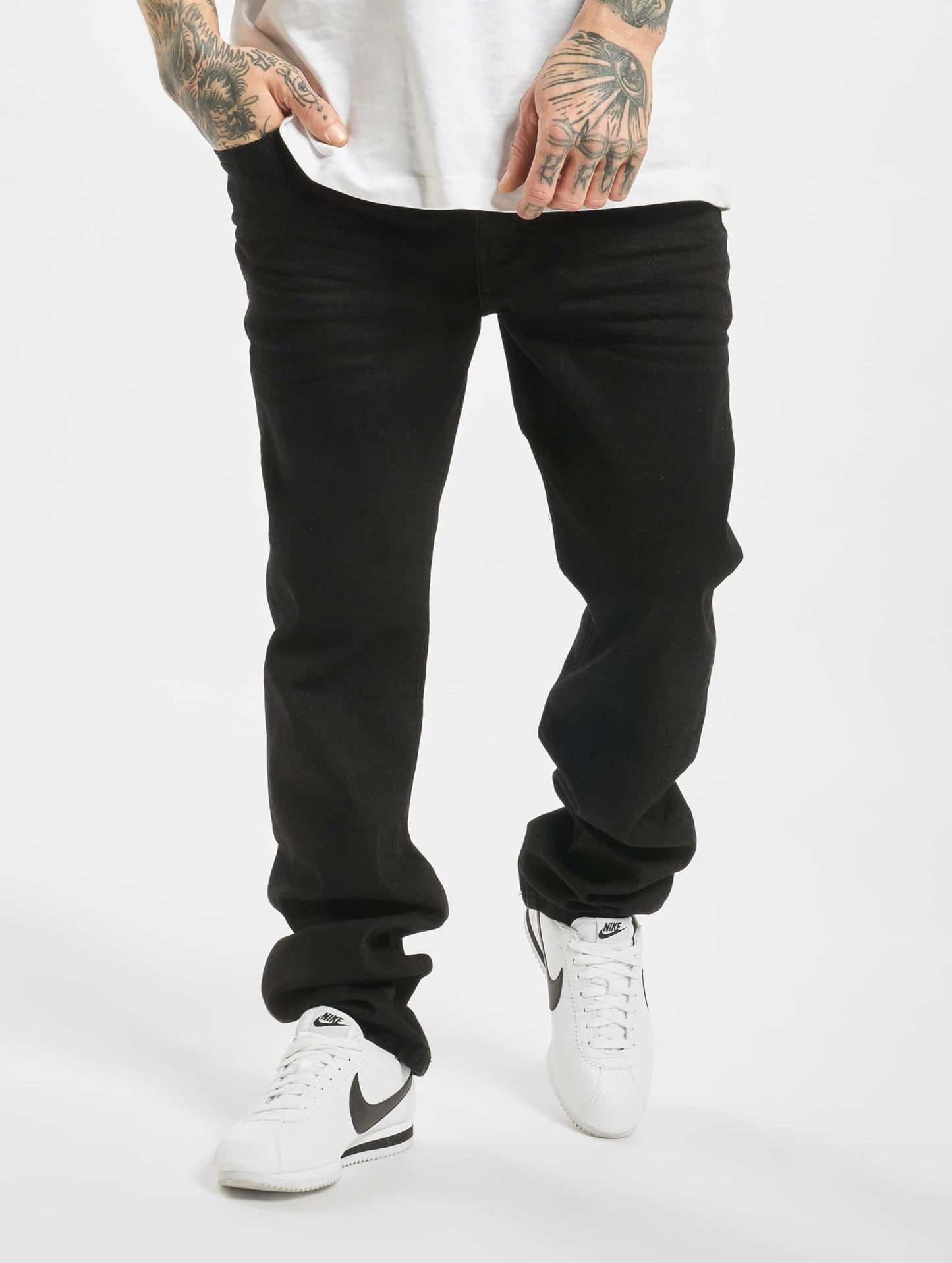 Brandit Men's Mason Denim Pants Unwashed Black