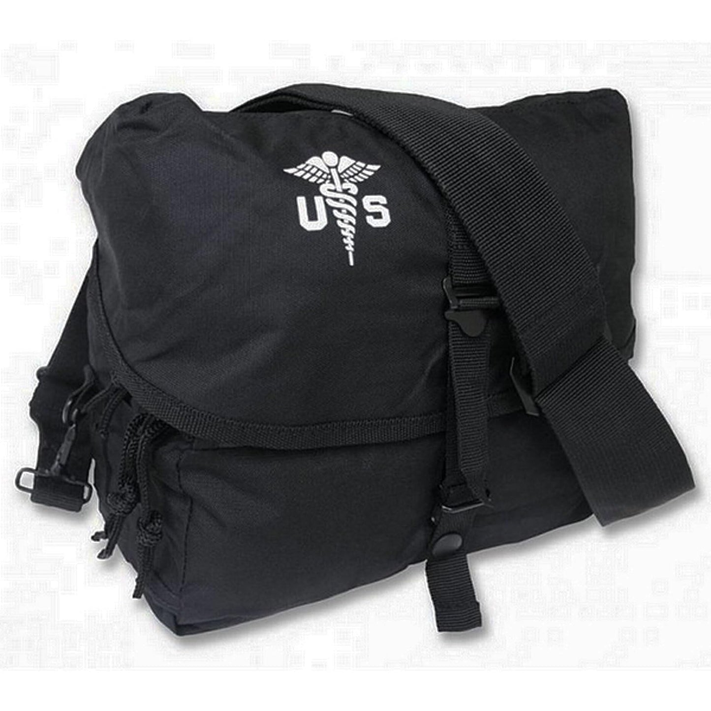 Mil-Tec Unisex Medical Kit Bag - Functional Rugged Tactical Outdoor Camping Hiking Handbag with Strap System & Medical Badge