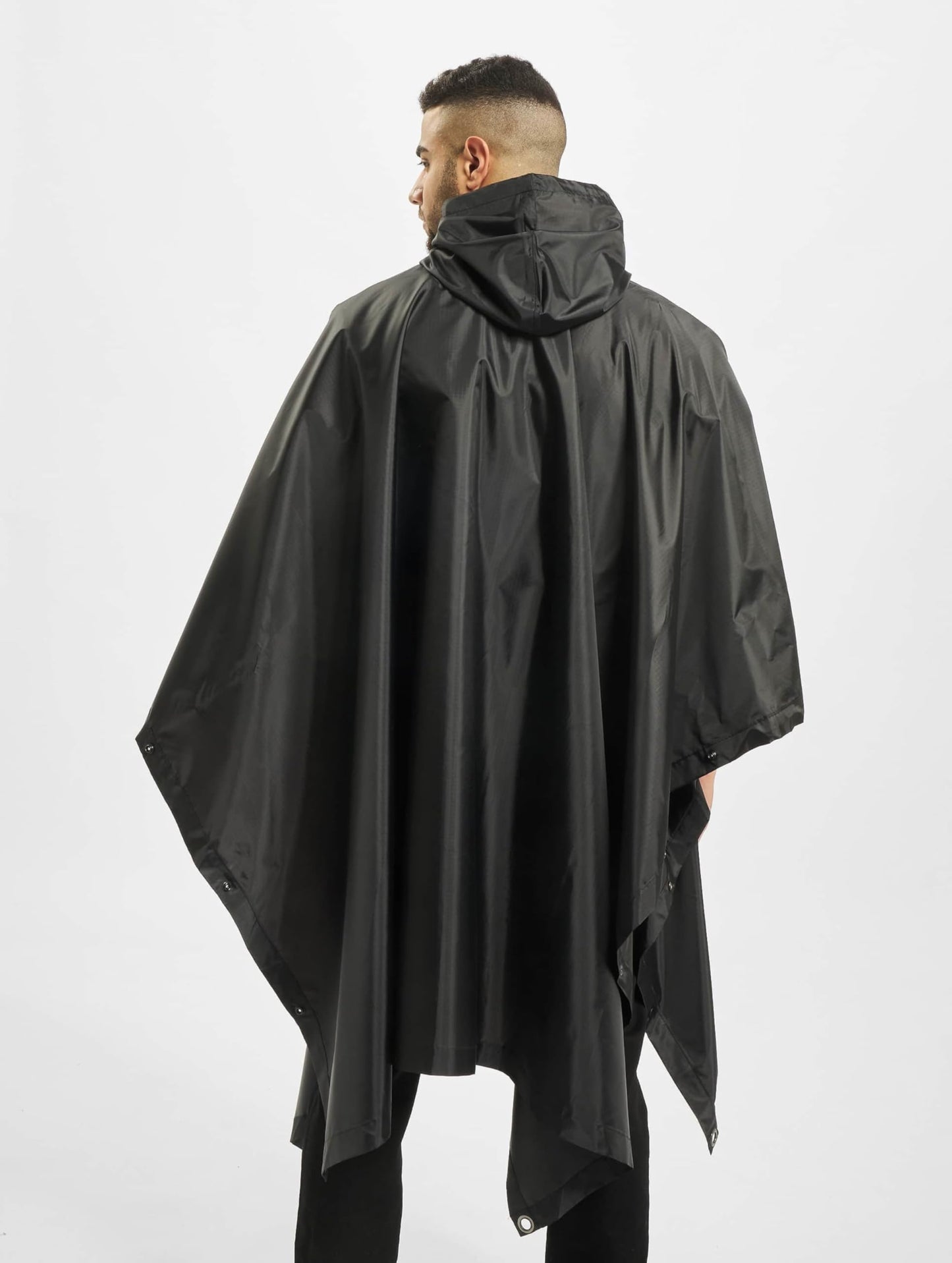 Brandit - Ripstop Poncho Rain Jacket black - One Size