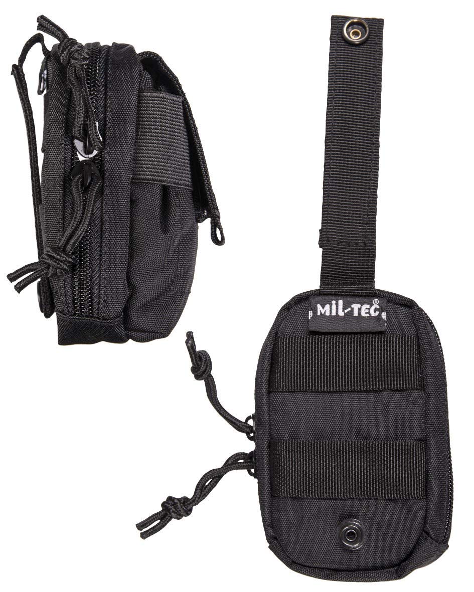 Army Belt Bag Phone Cover Camera Pocket Utility Pouch MOLLE Travel Camping Black