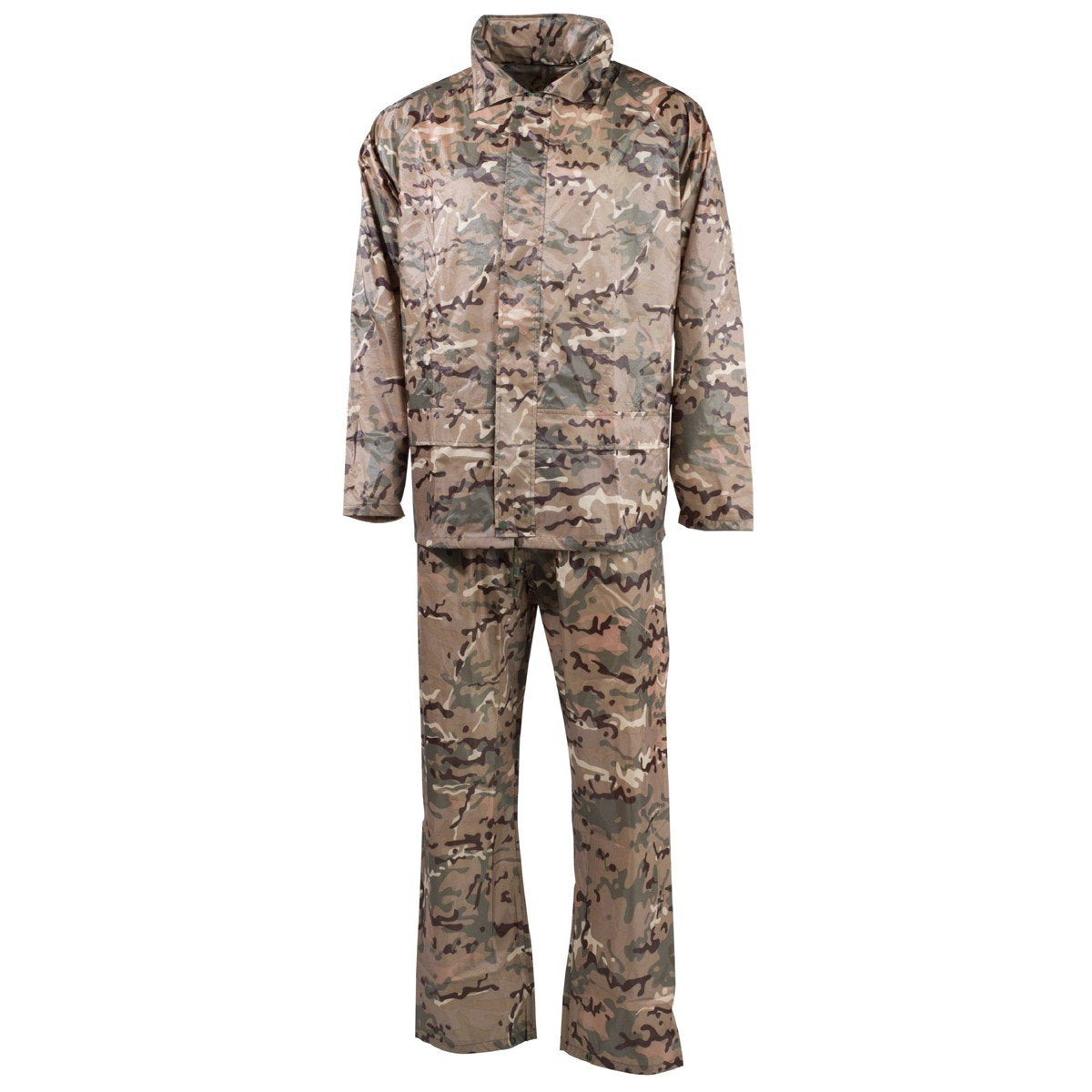 MFH Men's 2-Piece Rain Suit Operation Camo