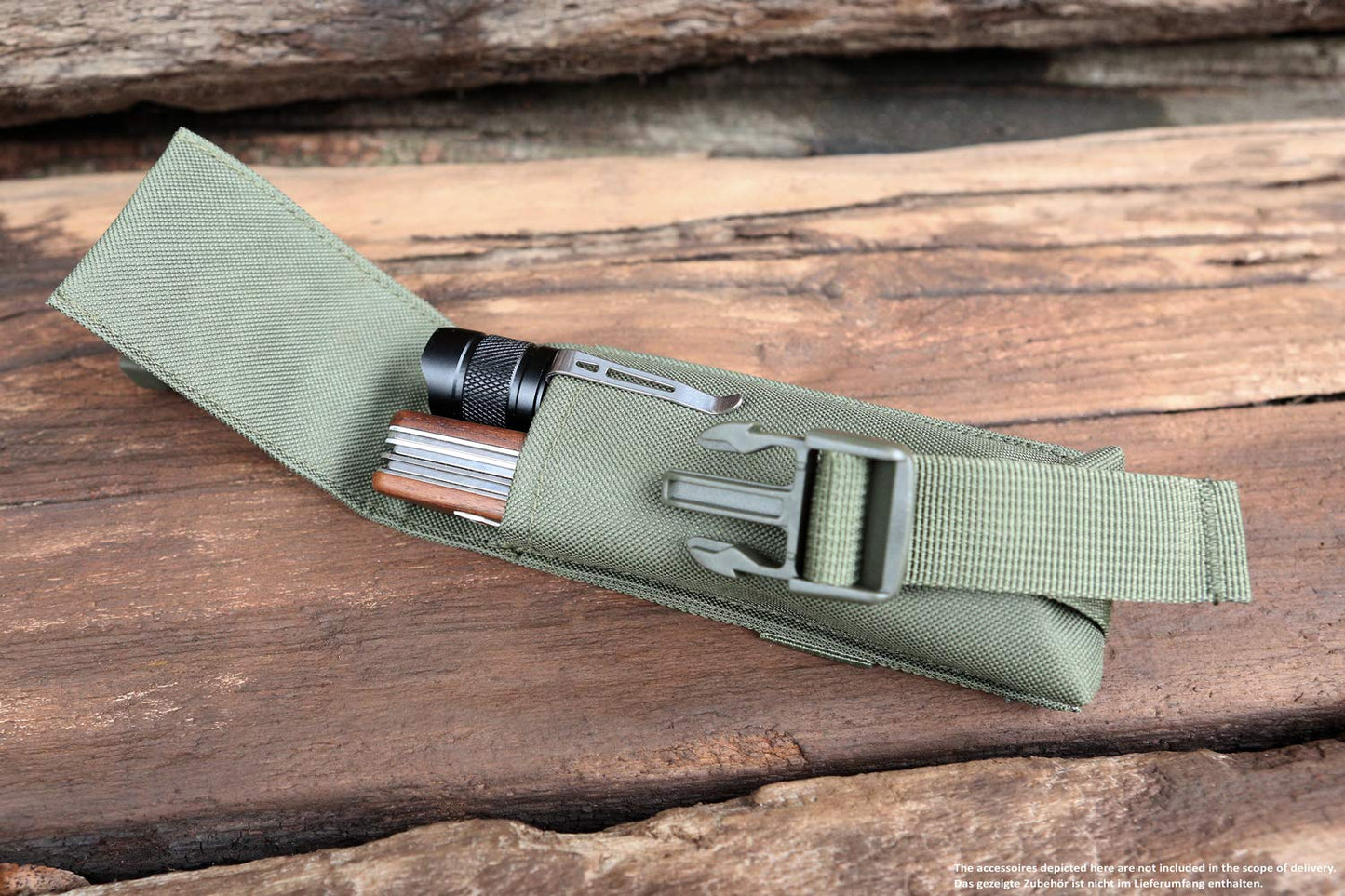Brandit MOLLE Multi Pouch Large Camel