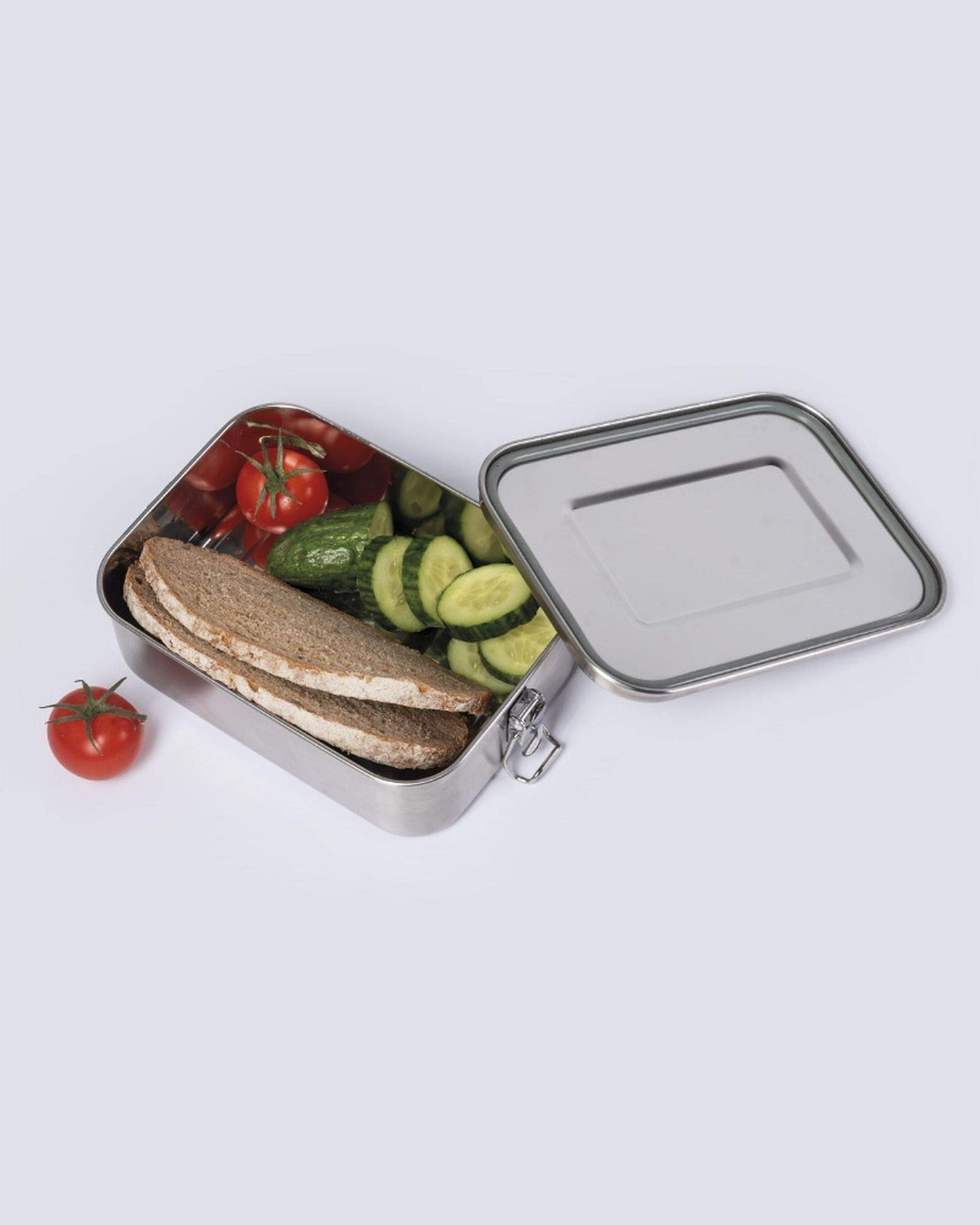 Mil-Tec Stainless Steel Lunchbox 18cm – Durable Outdoor Mess Tin