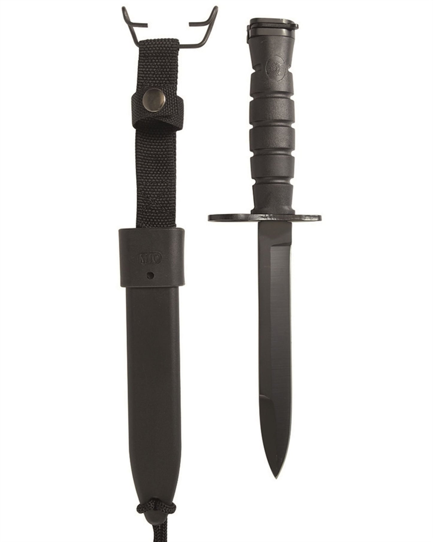 Mil-Tec Bayonet Black – Tactical Military Surplus Knife Replica