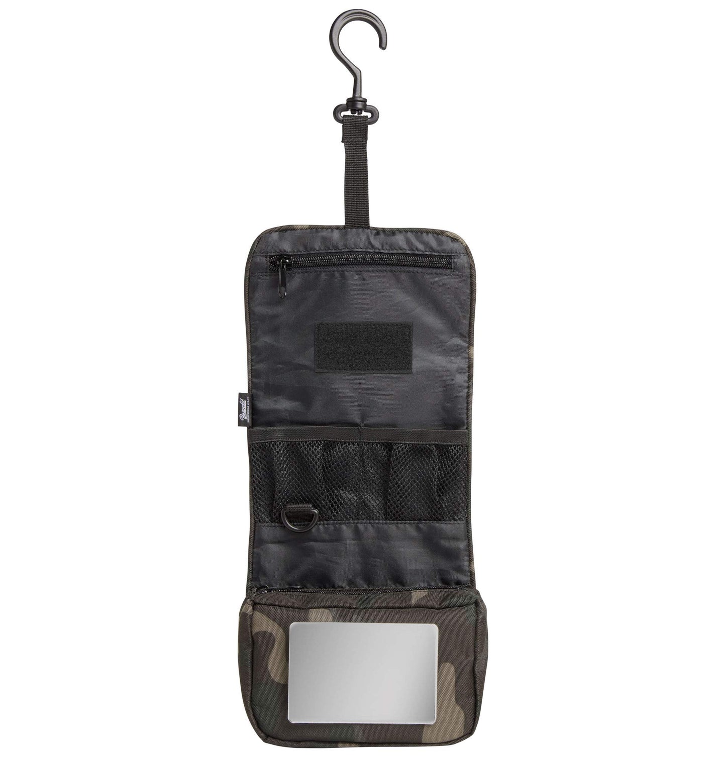 Brandit Toiletry Bag Medium and Large Toiletry Bag with Mirror for Outdoor Use