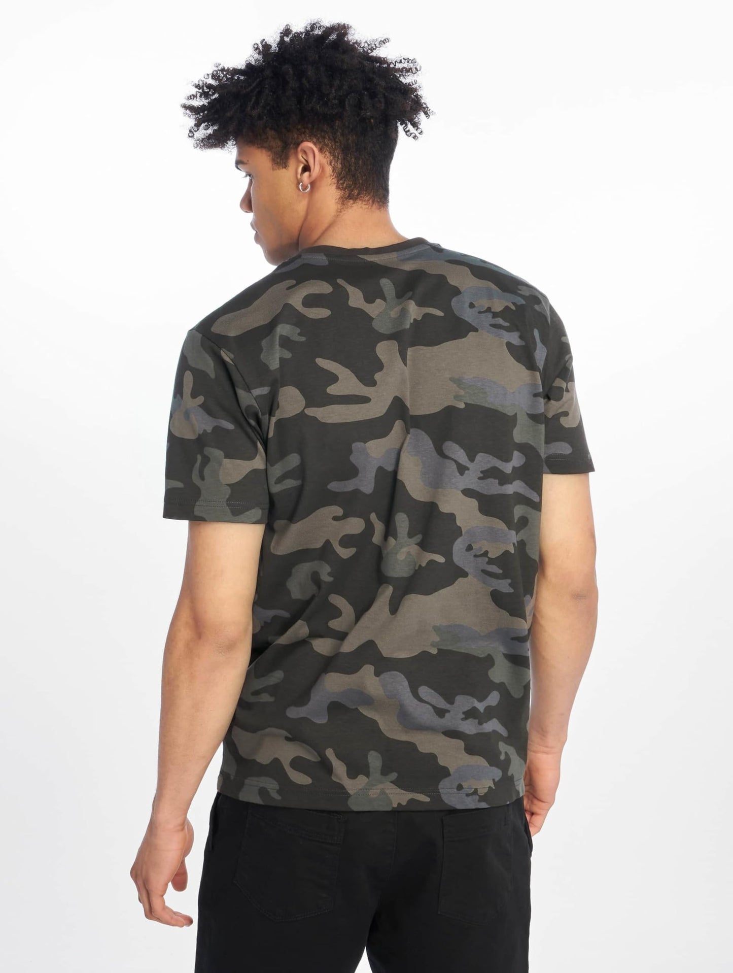 Brandit Men’s Dark Camo Cotton T-Shirt 6XL | Casual, Training & Outdoor Wear