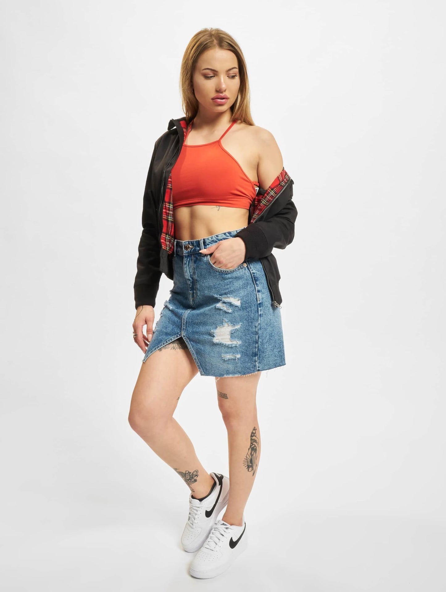 Brandit Ladies Lord Canterbury Jacket Black – Women’s Harrington Coat