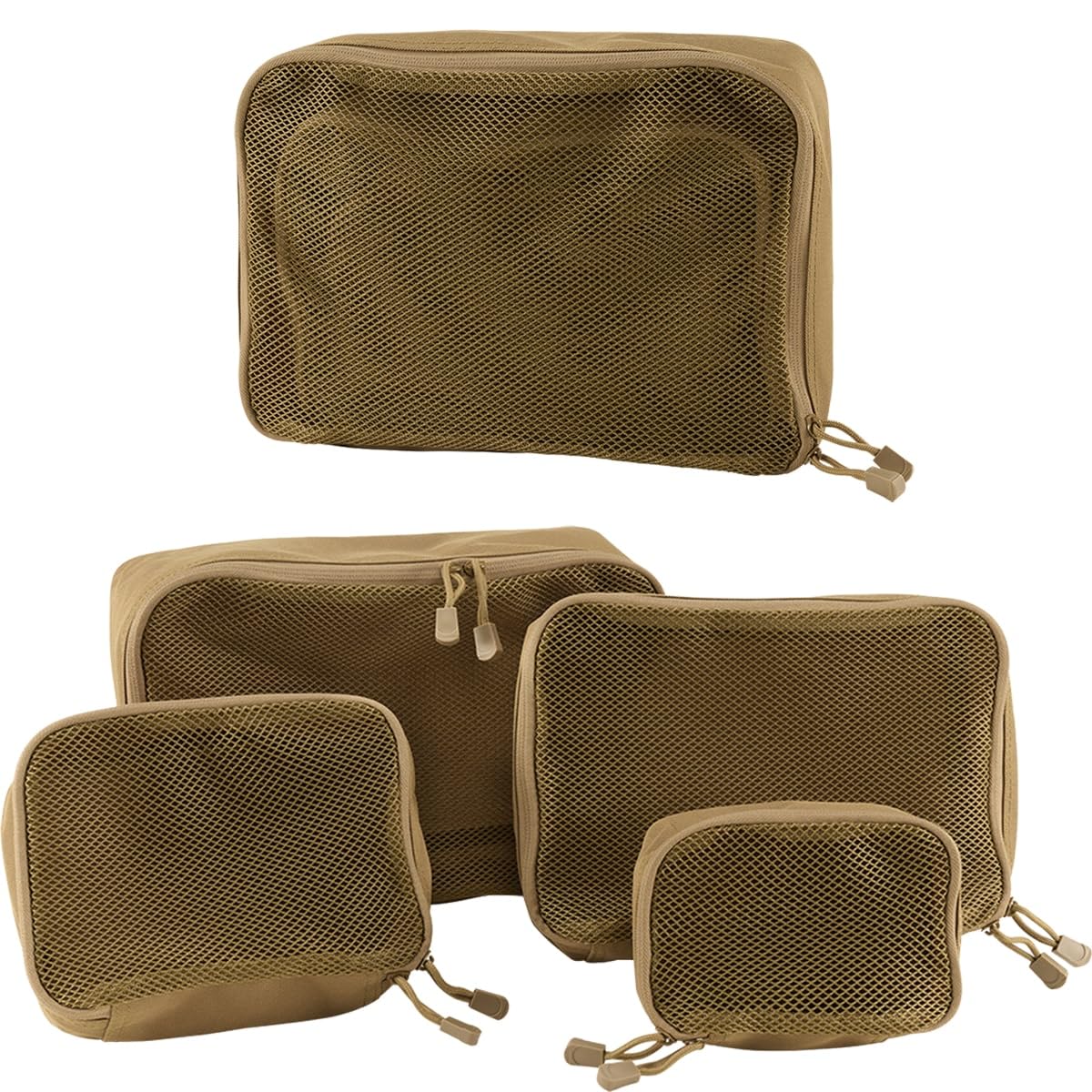 Brandit US Cooper Packing Cubes – Unisex Travel Organizer Bag, One Size