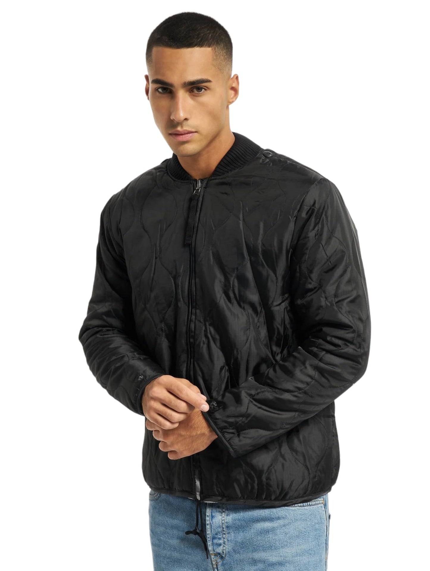 Brandit Men's M-65 Giant Jacket Black Size XL