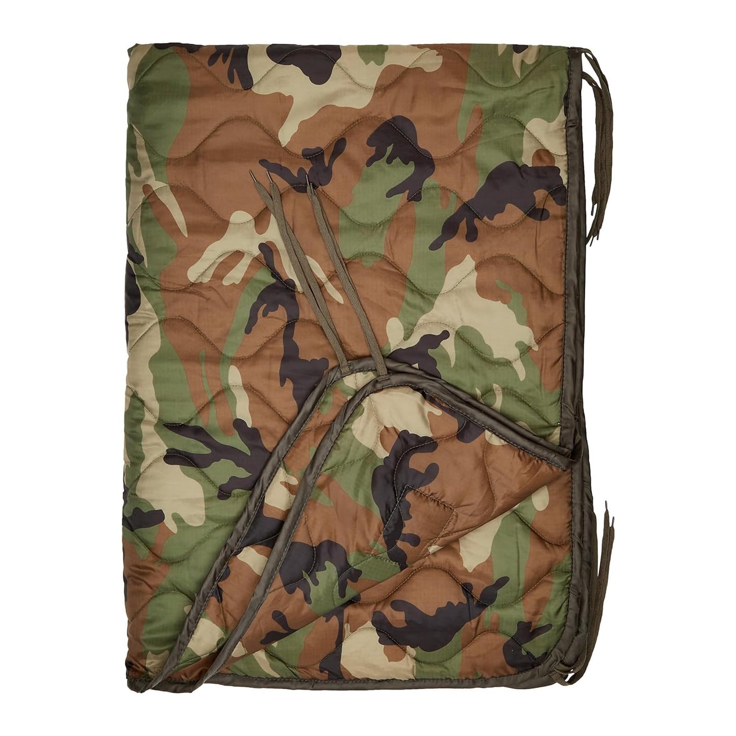 Mil-Tec Ripstop Poncho Liner Olive – Lightweight Outdoor Blanket