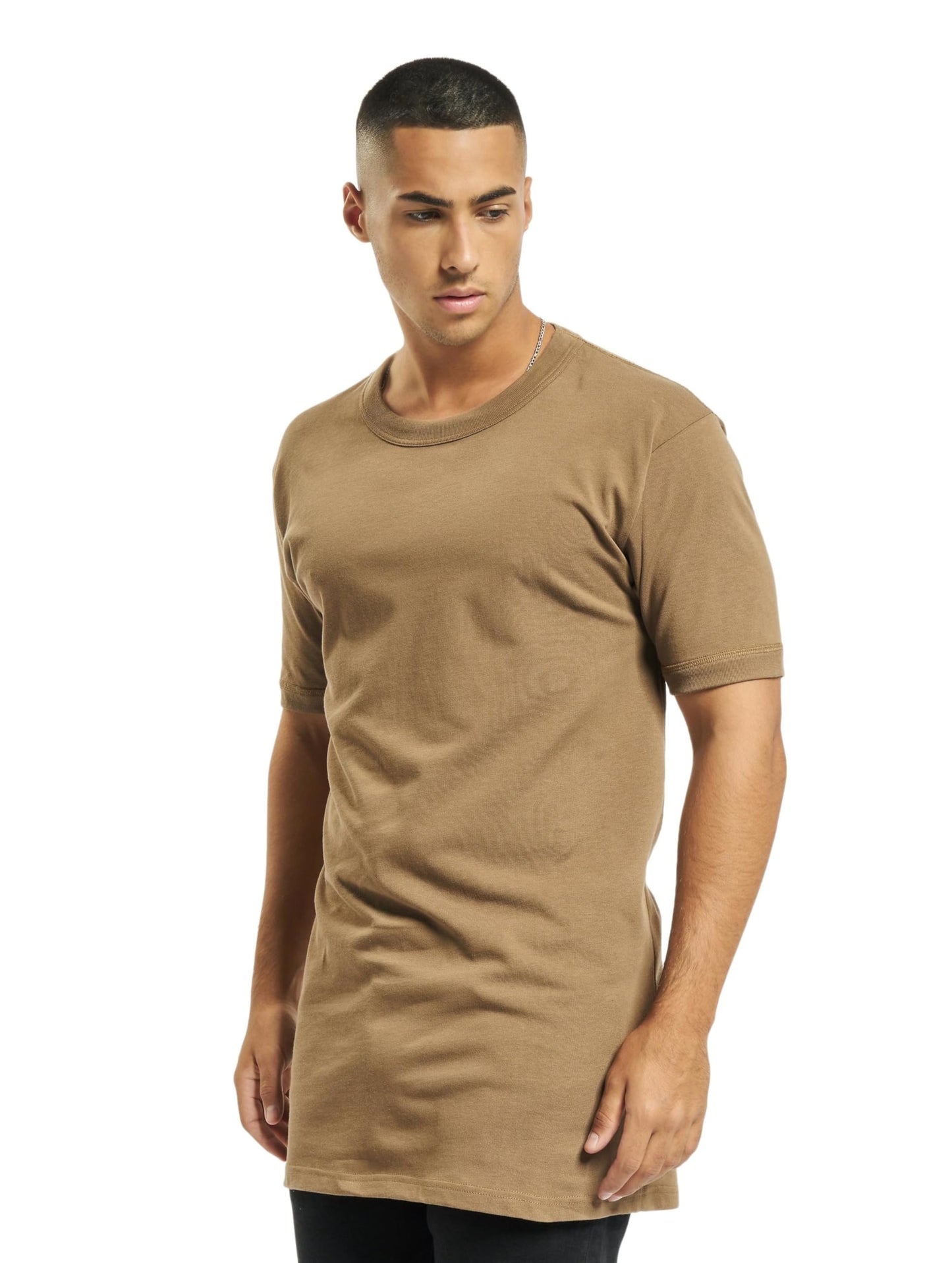 Brandit Men's BW T-Shirt Beige Size 9