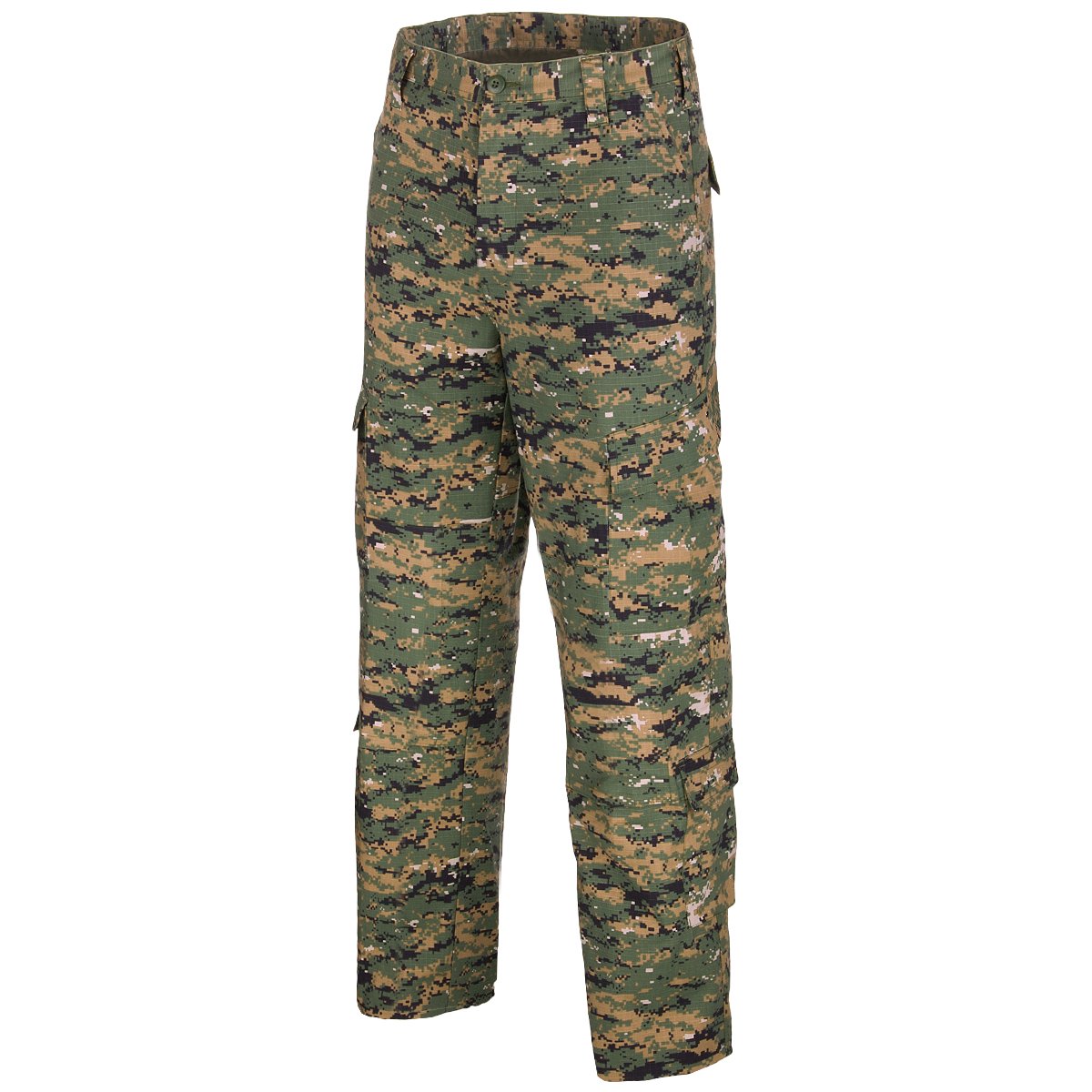 MFH Men's ACU Trousers Ripstop Digital Woodland