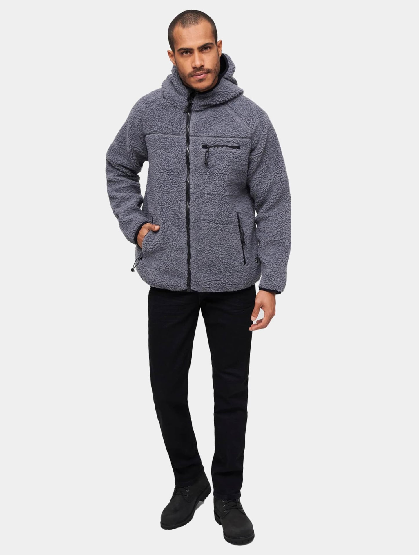 Brandit Men's Teddyfleece Worker Jacket Olive