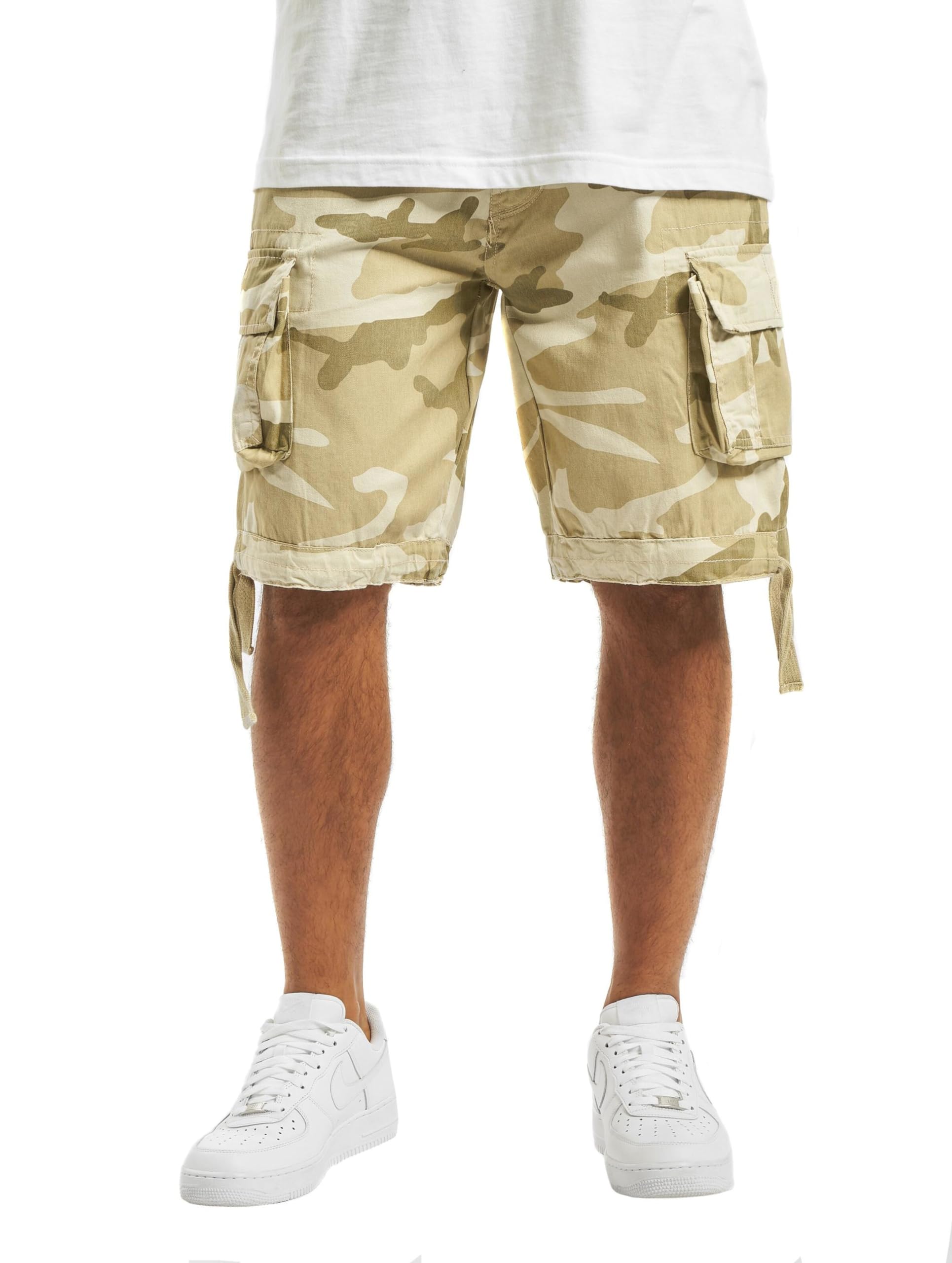 Brandit Men’s Urban Legend Shorts Sandstorm – Vintage Military Cargo Shorts 6XL