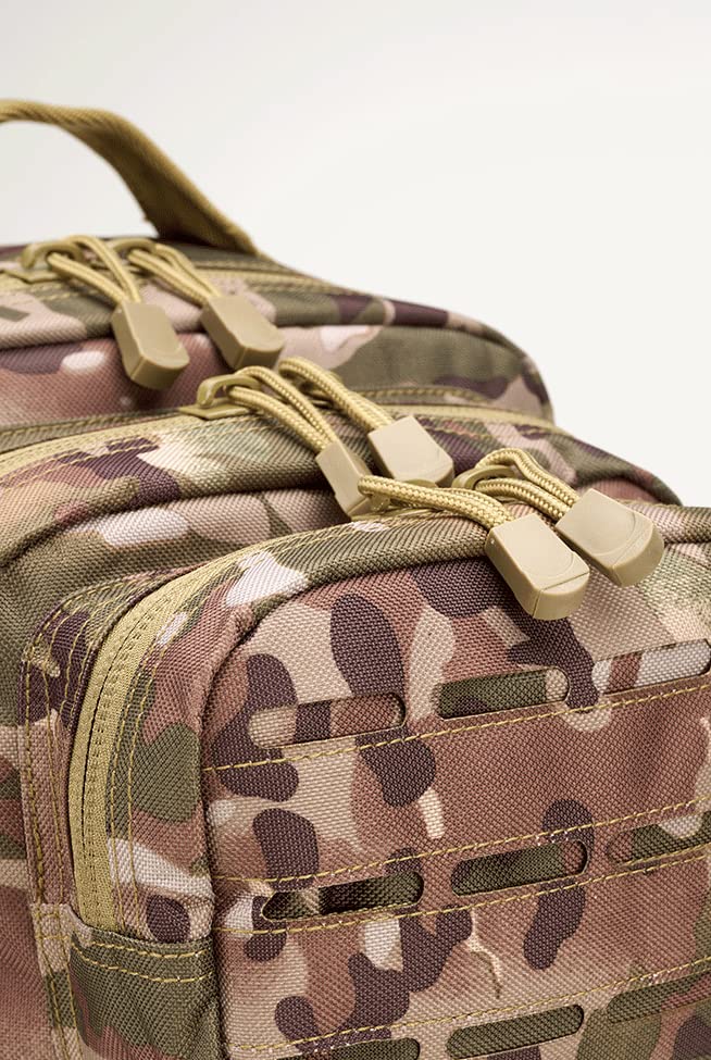 Brandit Unisex US Cooper Lasercut Medium Backpack Bag, Tactical Camo, Tactical Camo, Einheitsgröße