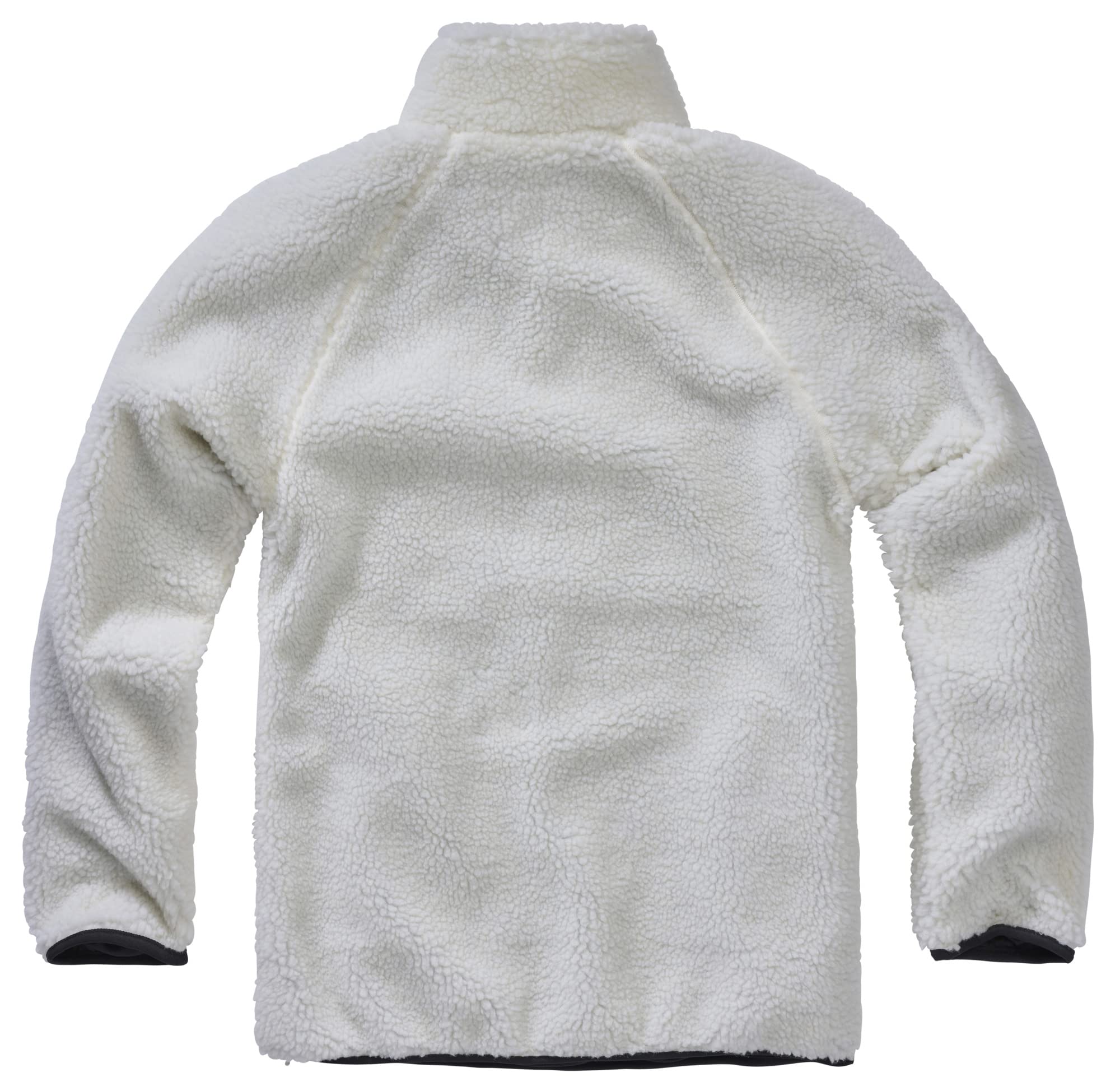 Brandit Men’s Teddyfleece Troyer White XL | Warm Pullover Outdoor Sweater