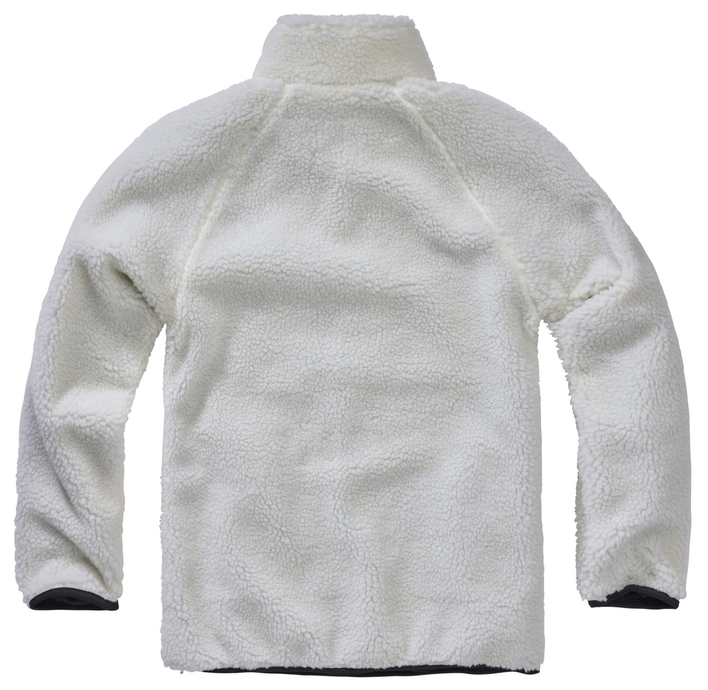 Brandit Men’s Teddyfleece Troyer White 4XL | Warm Pullover Outdoor Sweater