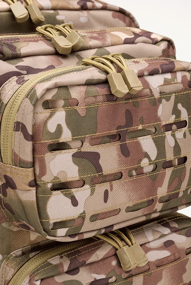 Brandit Unisex US Cooper Lasercut Large Backpack Bag, Tactical Camo, Tactical Camo, Einheitsgröße