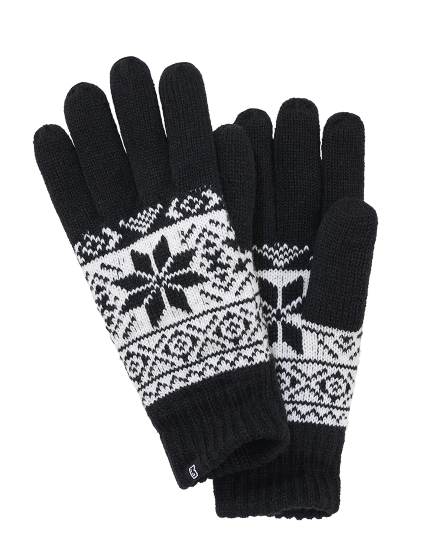 Brandit Unisex Winter Gloves Red/White – Warm Knit Regular Fit Gloves