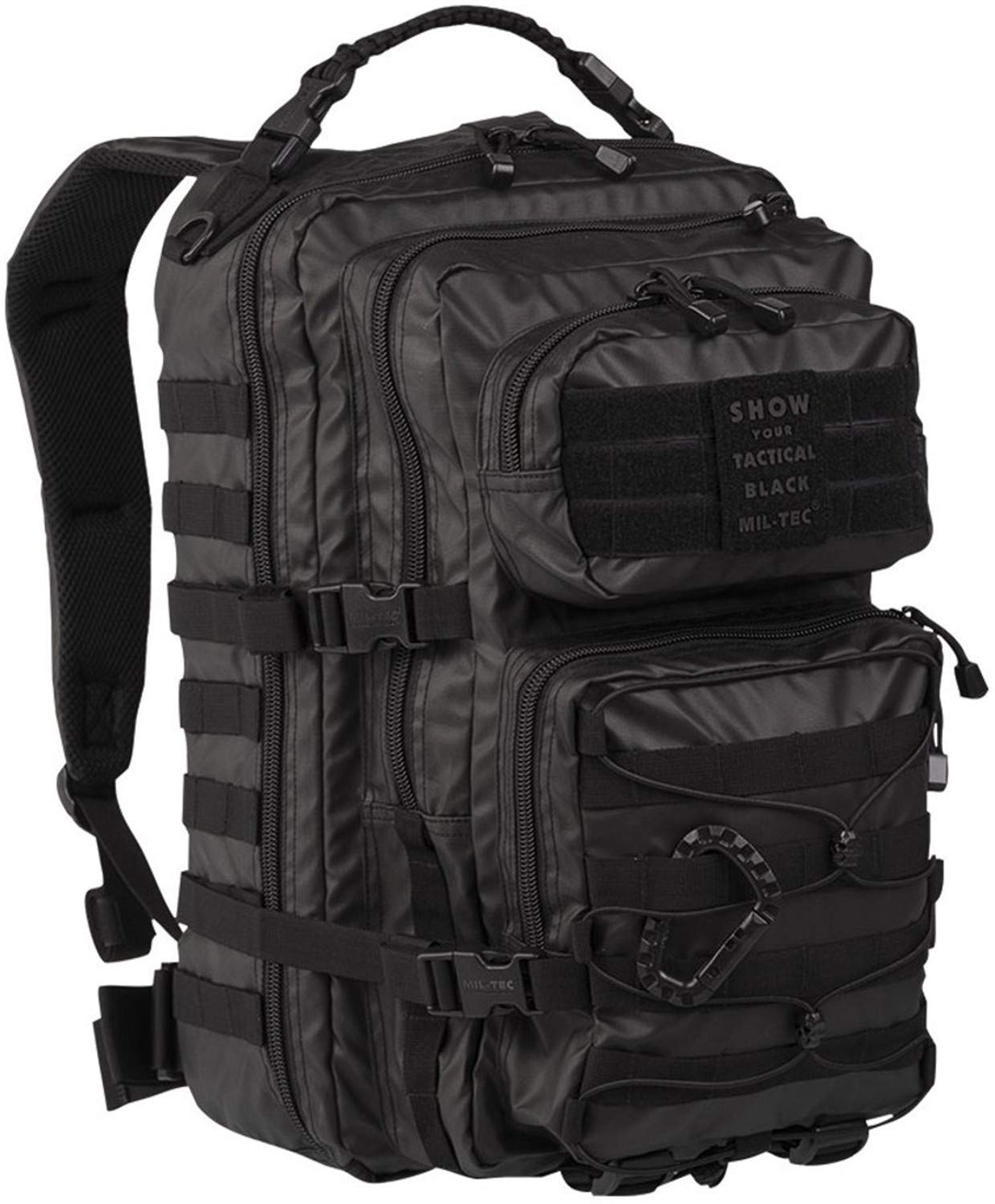 Mil-Tec Unisex Tactical Assault Pack - Rugged Durable Lightweight Ergonomic Versatile Outdoor Camping Hiking Backpack