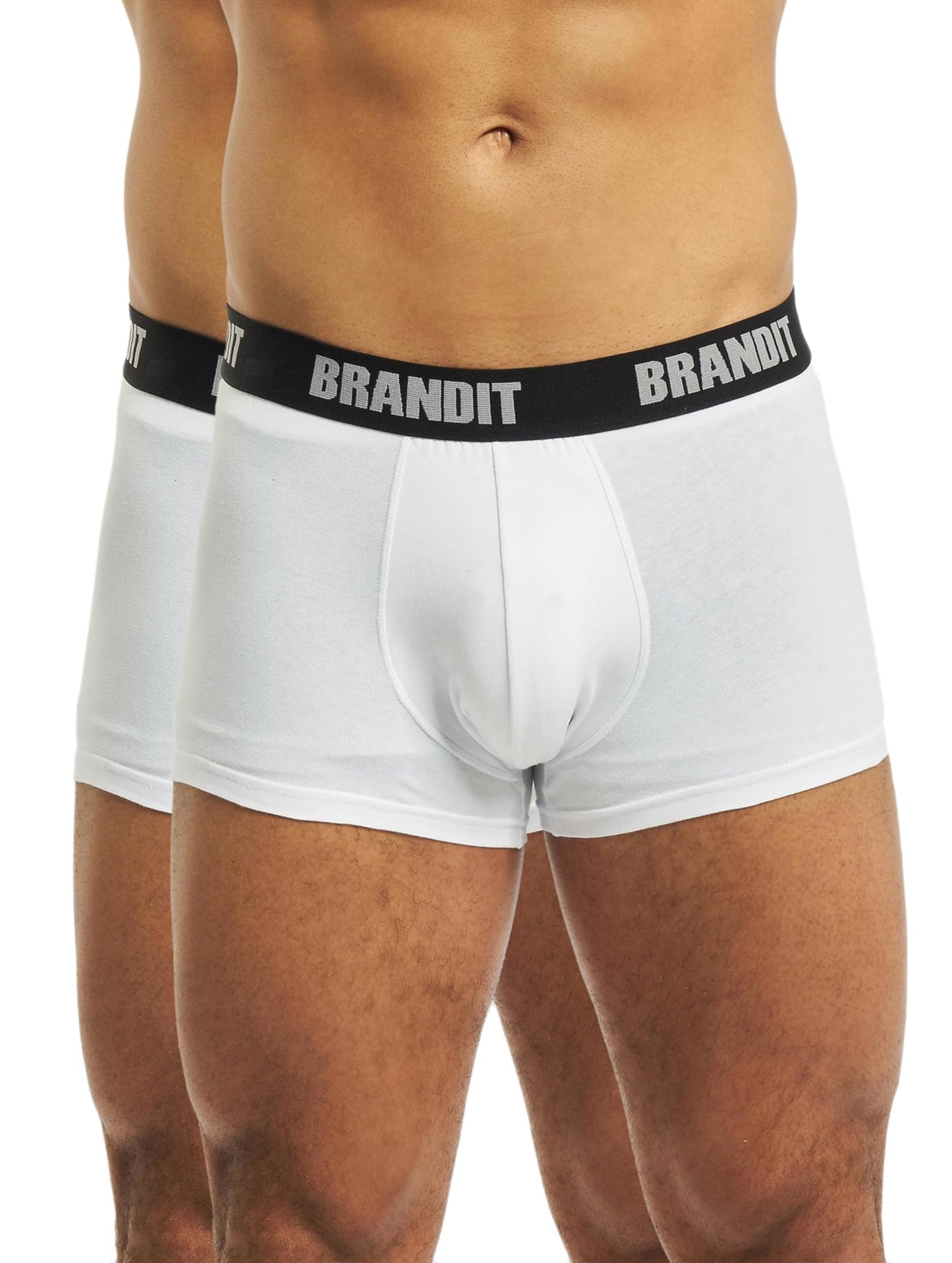 Brandit Boxershorts Logo 2 Pack Dark Camo/Black