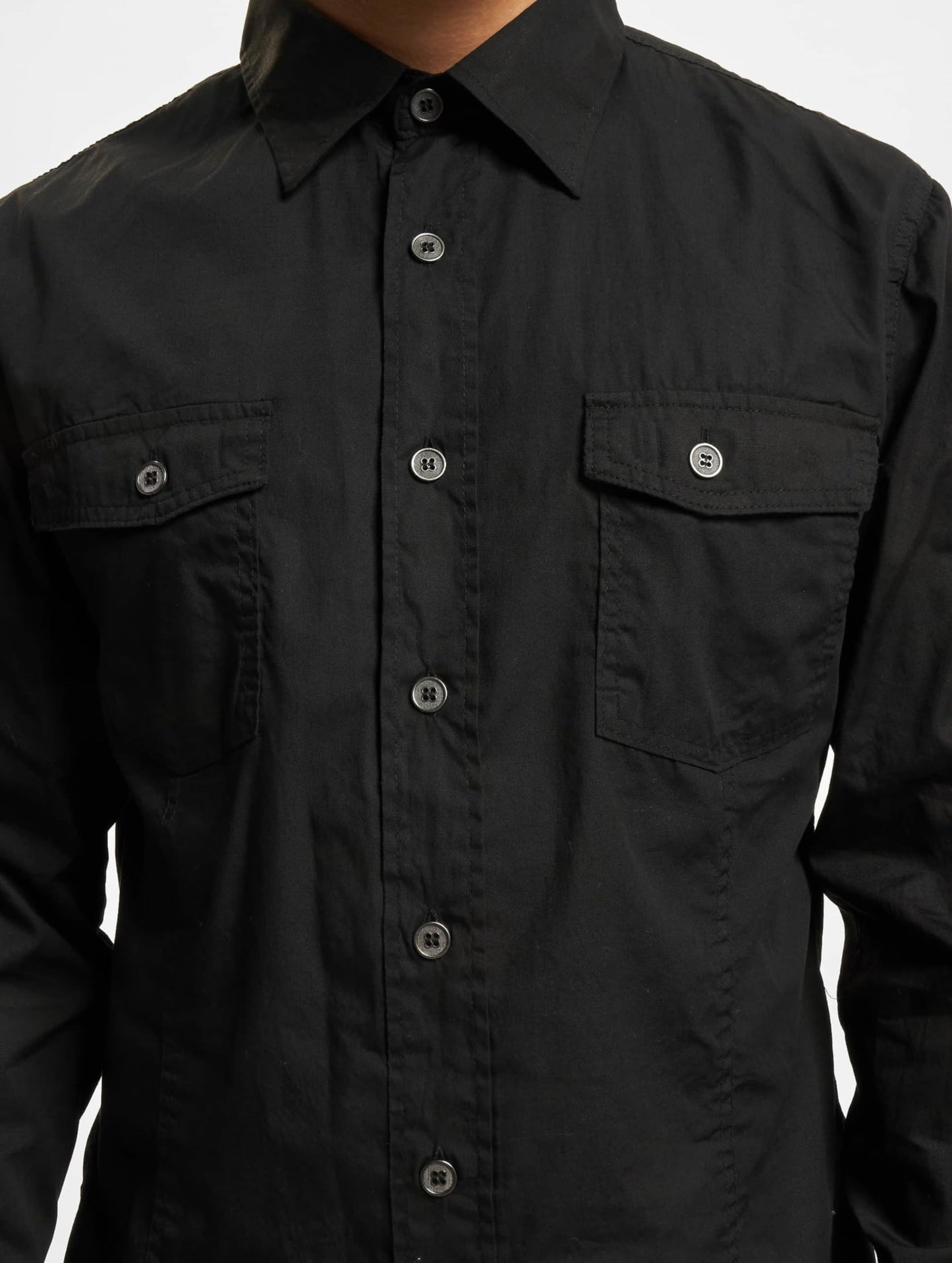 Brandit Men's Slimfit Shirt Woodland