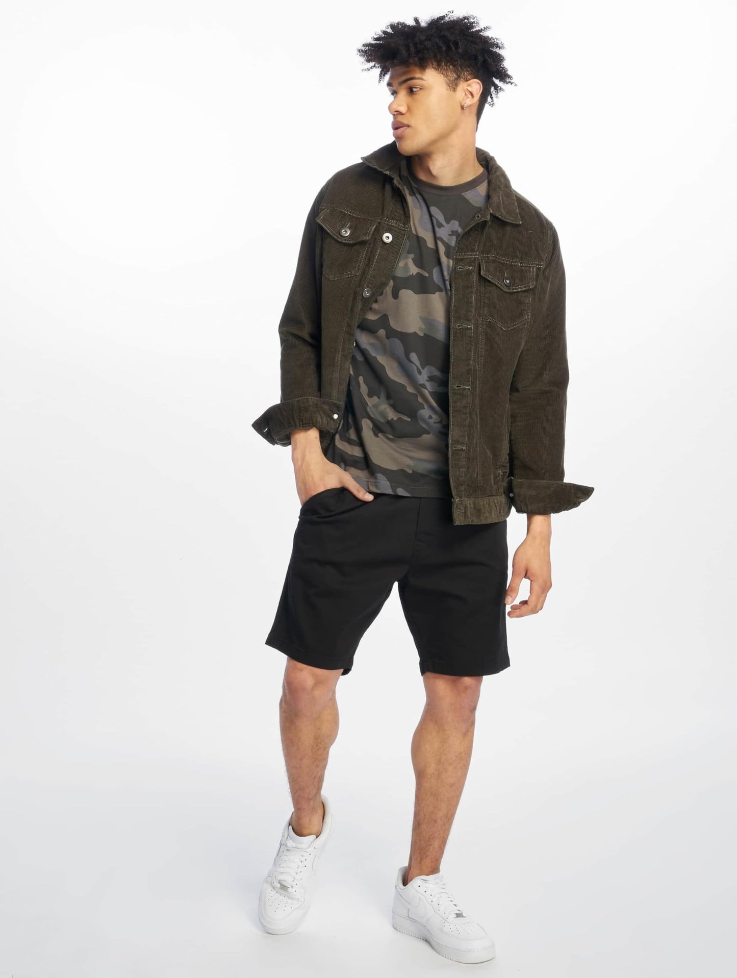 Brandit Men’s Dark Camo Cotton T-Shirt 6XL | Casual, Training & Outdoor Wear