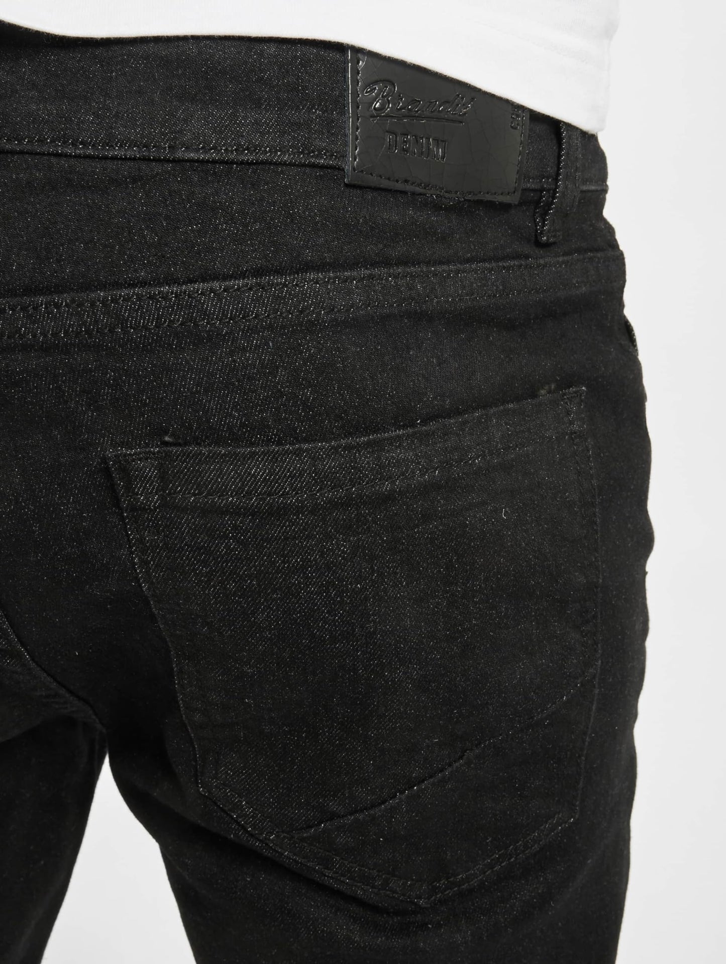 Brandit Men's Mason Denim Pants Unwashed Black